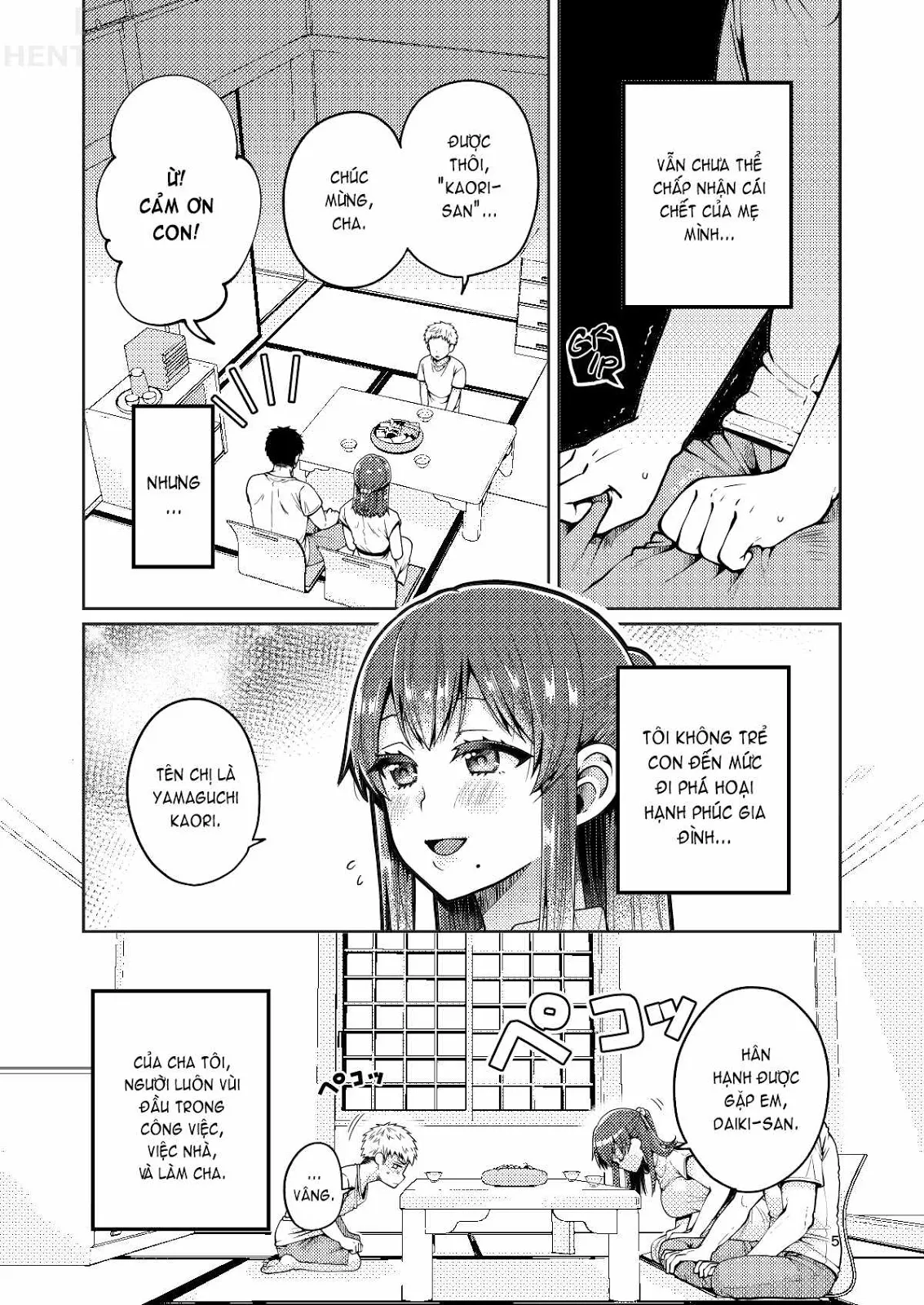 HentaiVN.net - Ảnh 7 - Kaa-San To Issho [Together With My Step-Mum] - Chap 1