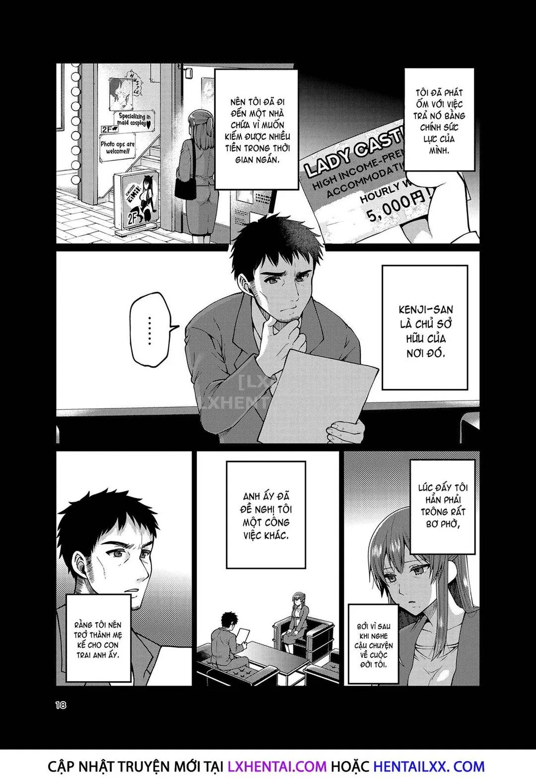 HentaiVN.net - Ảnh 18 - Kaa-San To Issho [Together With My Step-Mum] - Chap 2