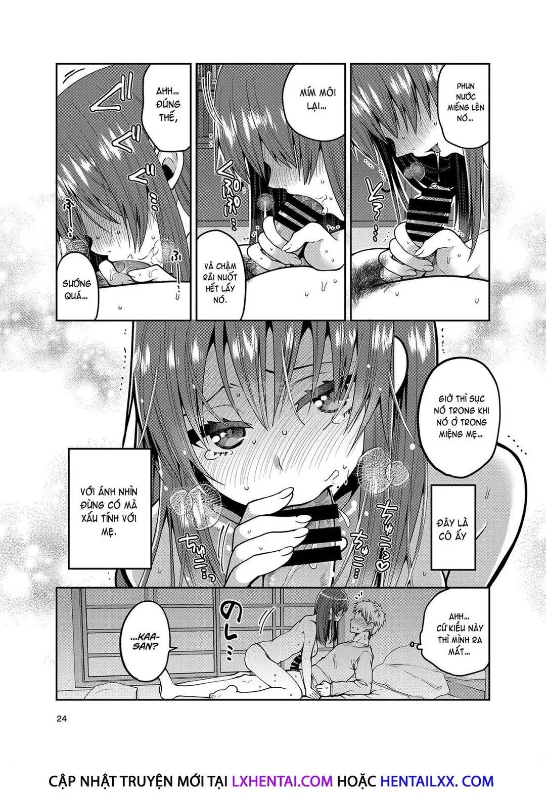 HentaiVN.net - Ảnh 24 - Kaa-San To Issho [Together With My Step-Mum] - Chap 2