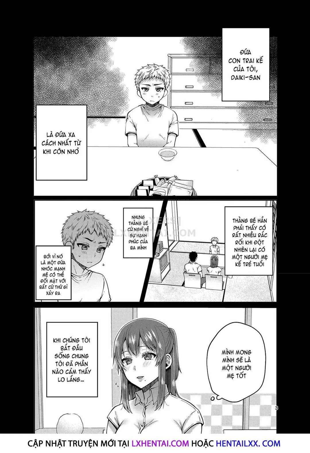 HentaiVN.net - Ảnh 4 - Kaa-San To Issho [Together With My Step-Mum] - Chap 2