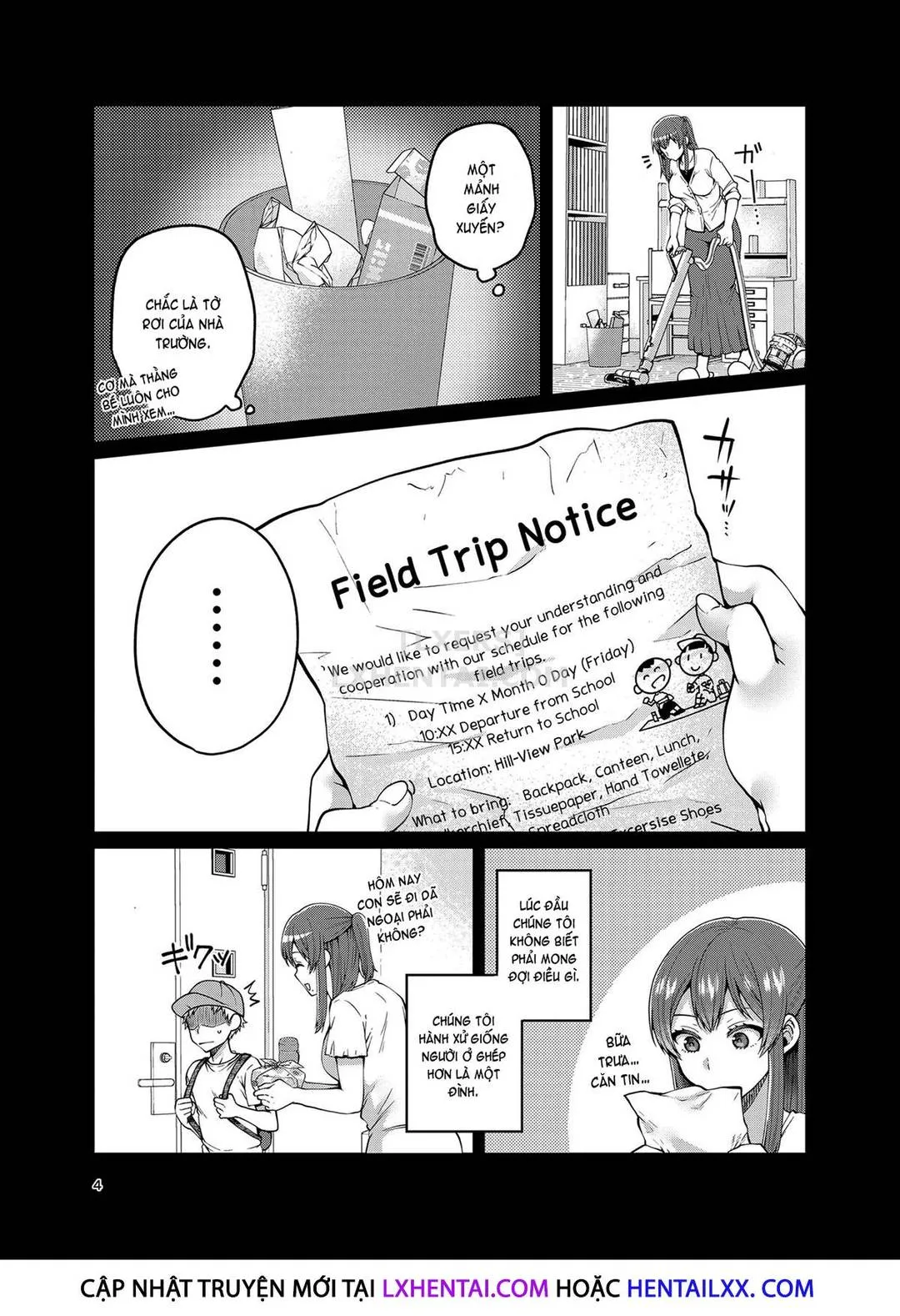 HentaiVN.net - Ảnh 5 - Kaa-San To Issho [Together With My Step-Mum] - Chap 2