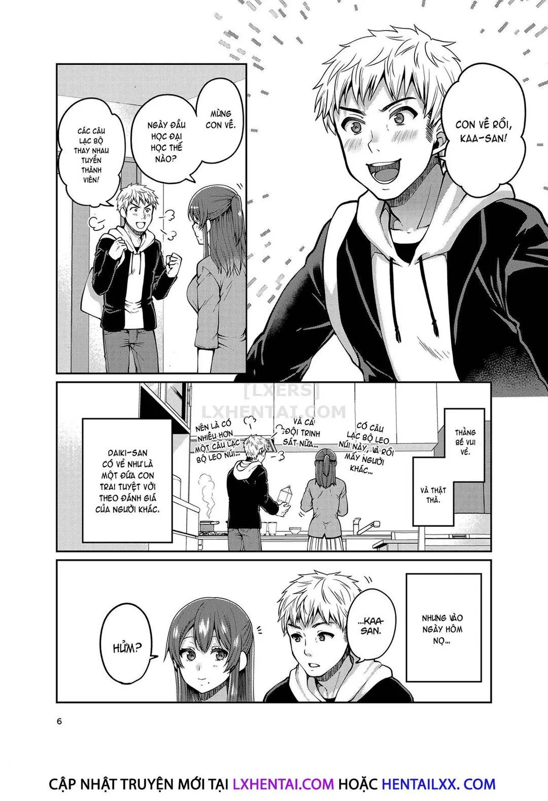 HentaiVN.net - Ảnh 7 - Kaa-San To Issho [Together With My Step-Mum] - Chap 2