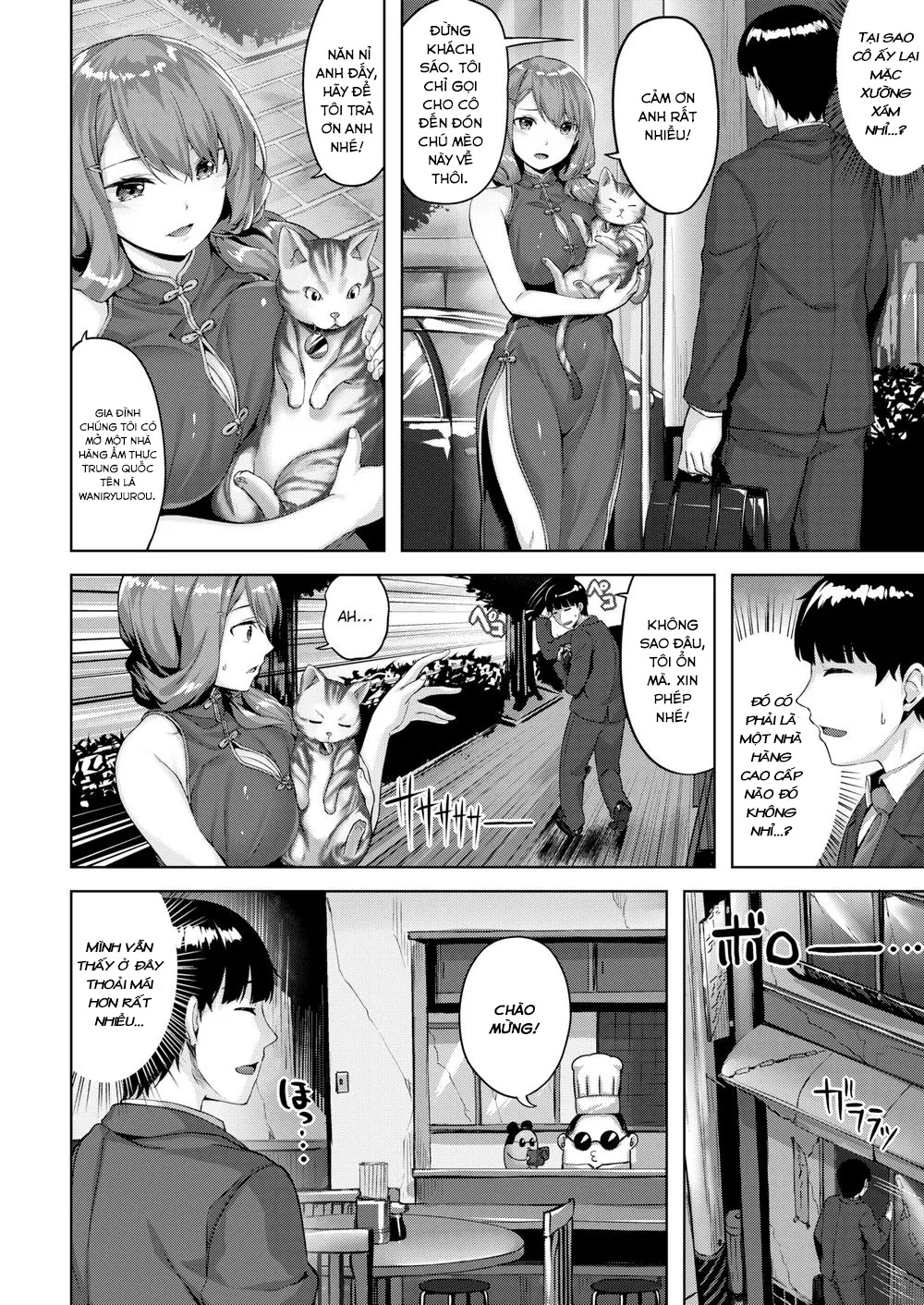 HentaiVN.net - Ảnh 3 - Cat, Rats & China Girls - Chap 1