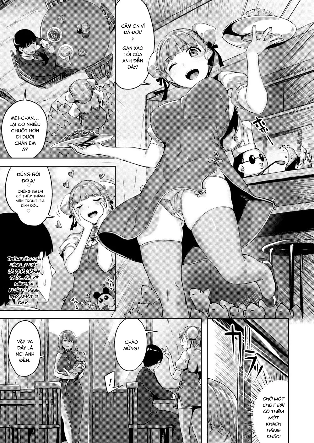 HentaiVN.net - Ảnh 4 - Cat, Rats & China Girls - Chap 1