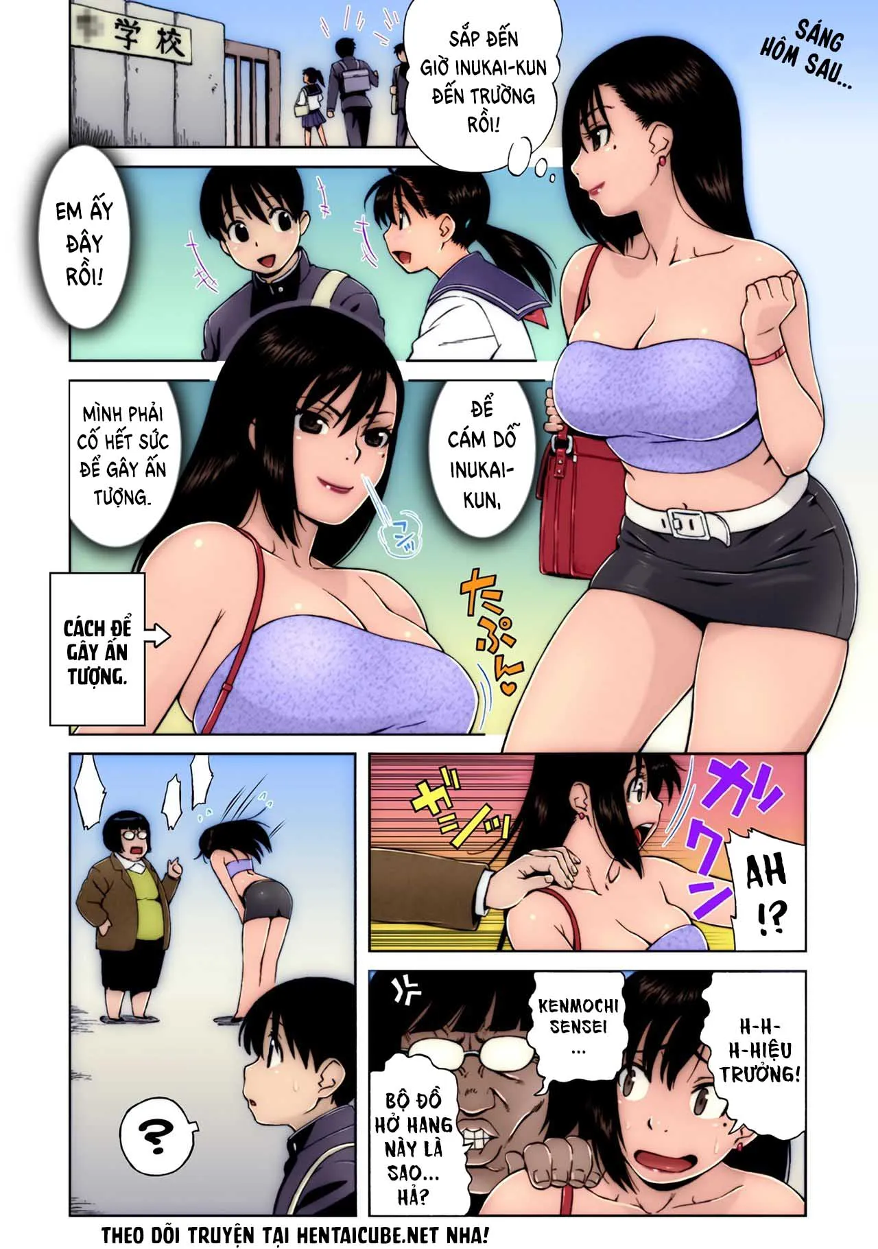 HentaiVN.net - Ảnh 21 - Nonstop! Kenmochi-sensei - Chap 1