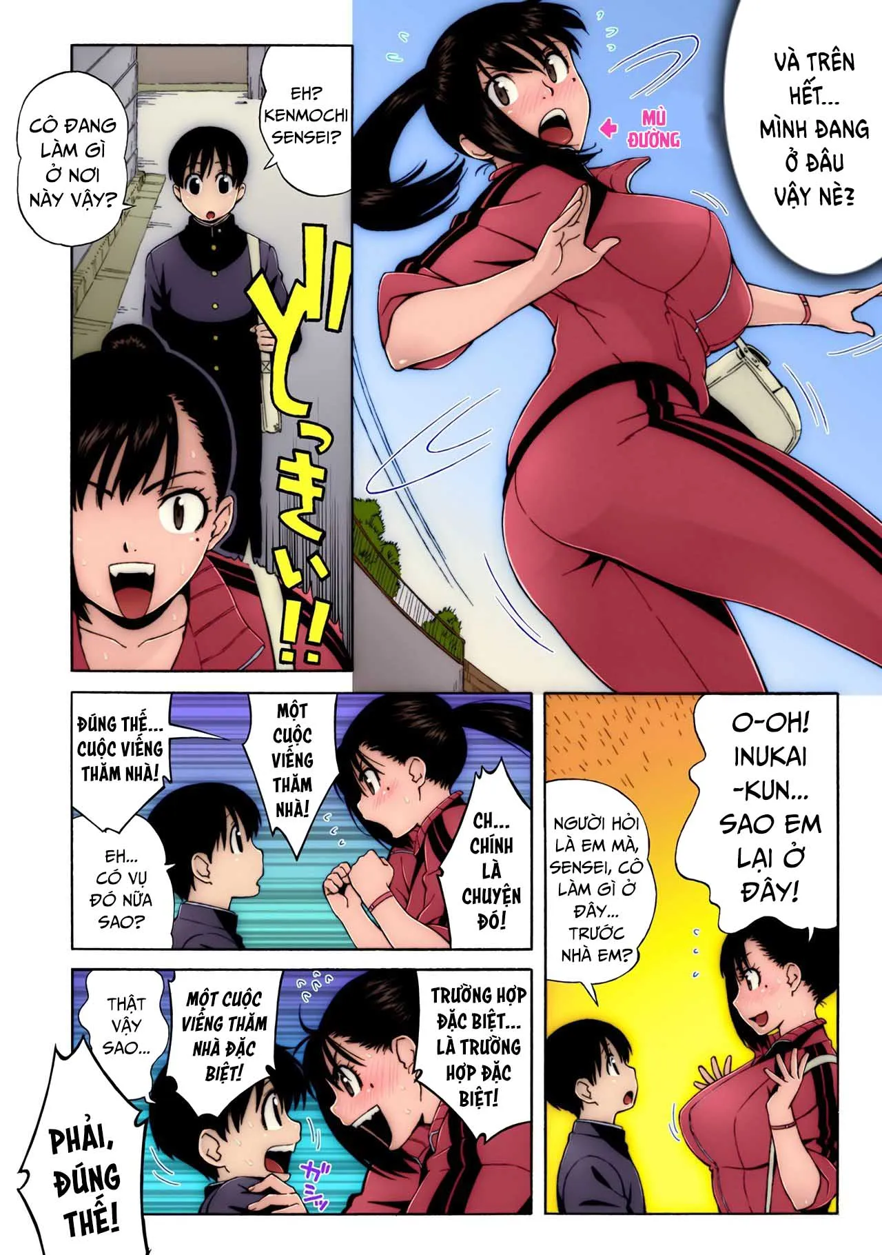 HentaiVN.net - Ảnh 5 - Nonstop! Kenmochi-sensei - Chap 1
