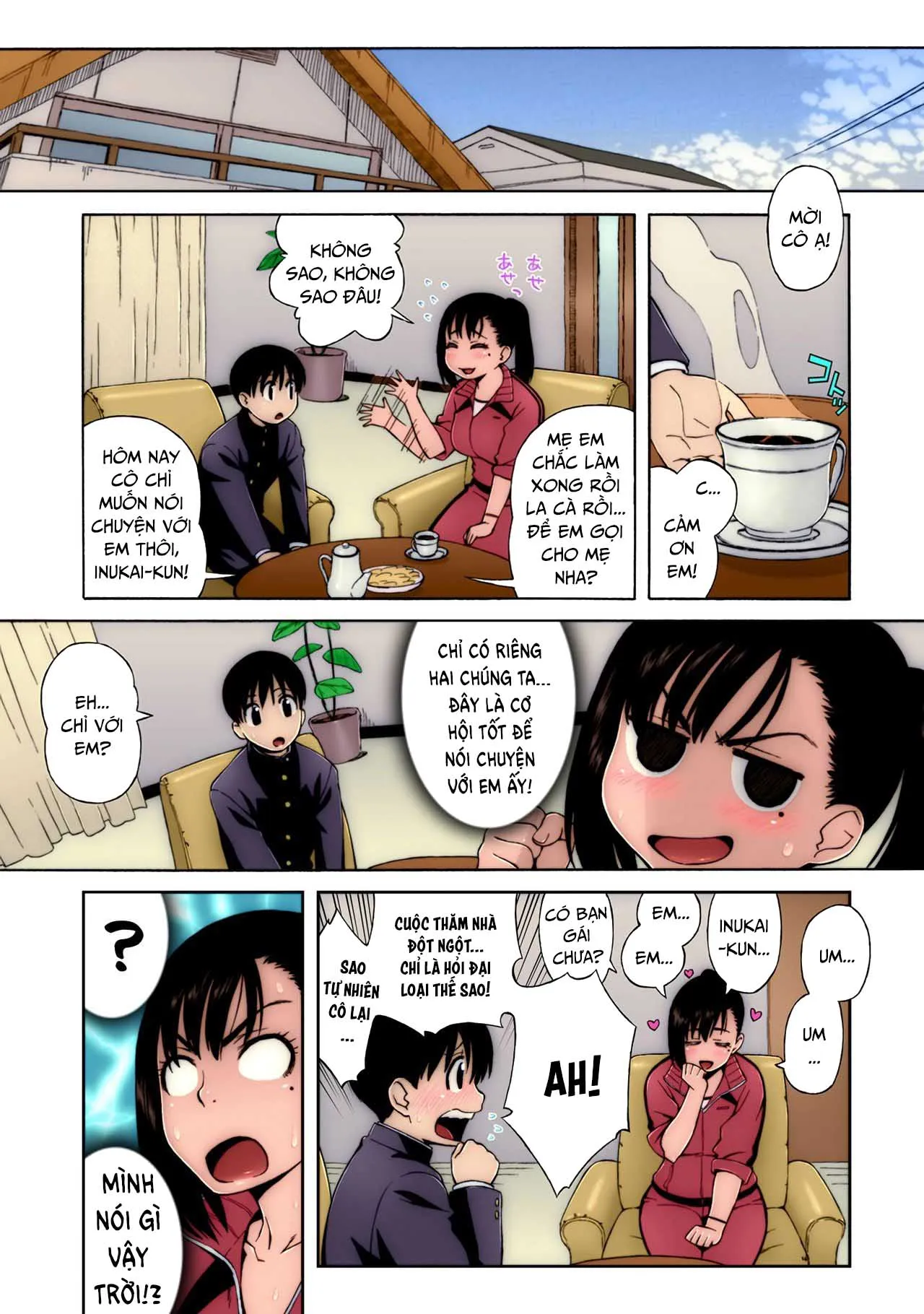 HentaiVN.net - Ảnh 6 - Nonstop! Kenmochi-sensei - Chap 1