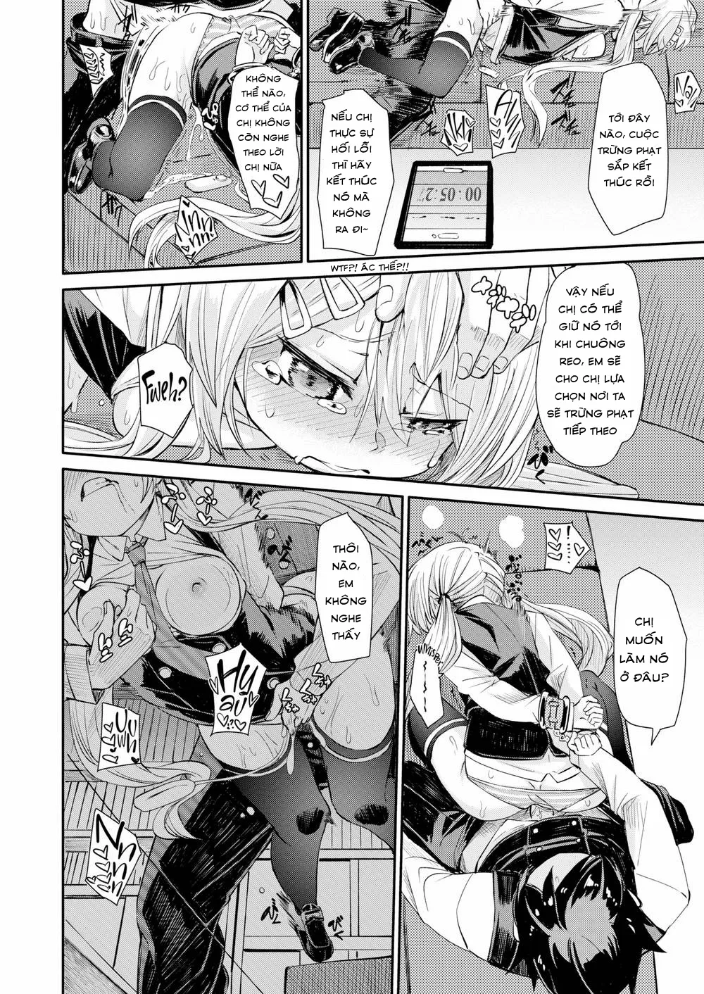HentaiVN.net - Ảnh 17 - Trừng phạt ♥ [Punishment ♥ ; Punishment] - Chap 1