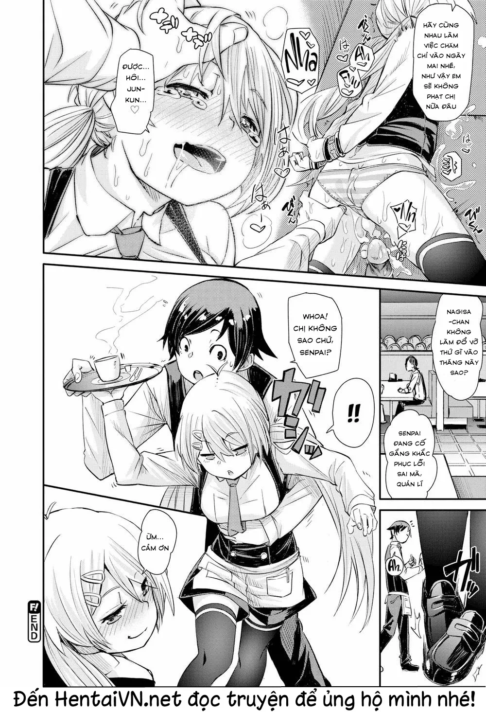 HentaiVN.net - Ảnh 21 - Trừng phạt ♥ [Punishment ♥ ; Punishment] - Chap 1