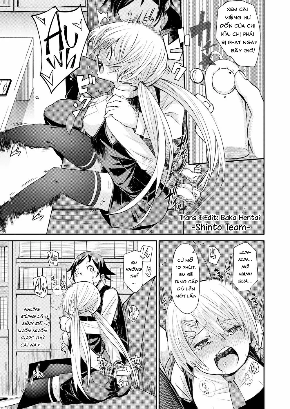 HentaiVN.net - Ảnh 8 - Trừng phạt ♥ [Punishment ♥ ; Punishment] - Chap 1