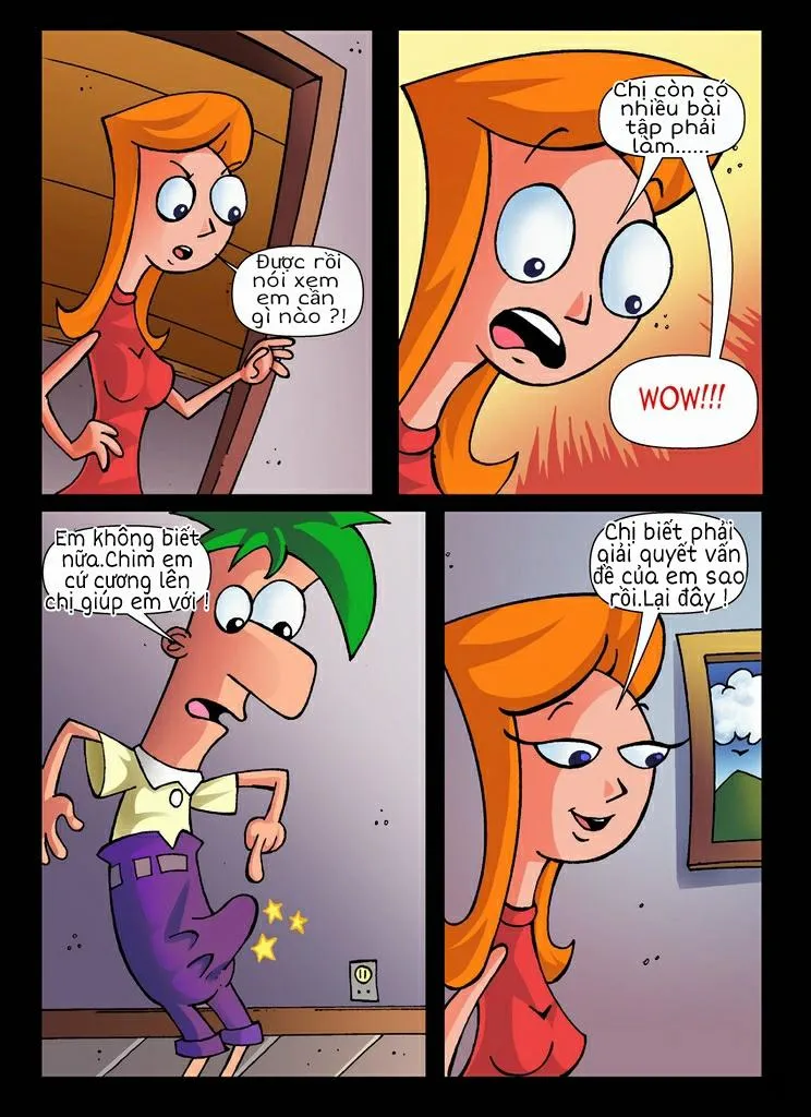 HentaiVN.net - Ảnh 3 - Phineas and Ferb 2 - Chap 1