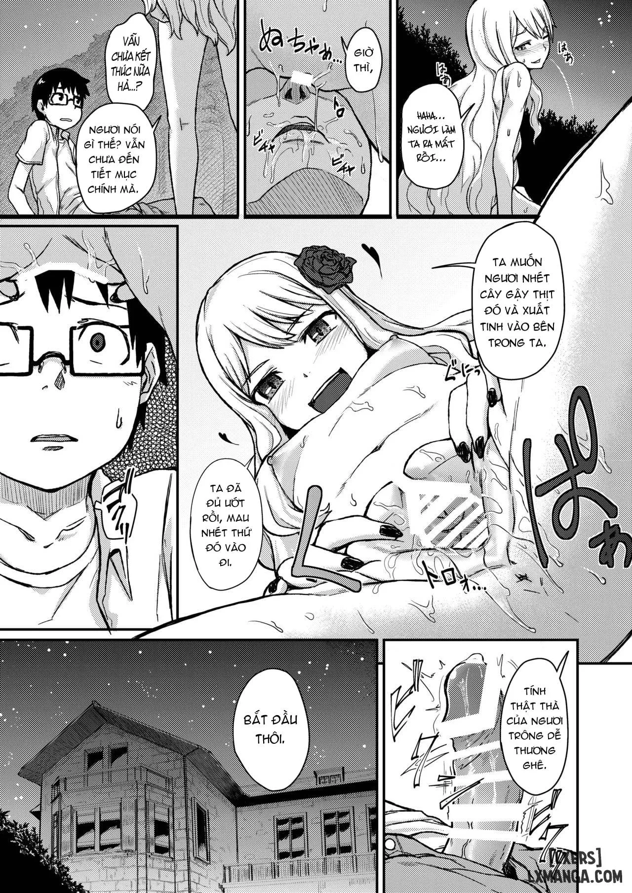 HentaiVN.net - Ảnh 13 - Đóa hoa hồng của Vampire - Chap 2
