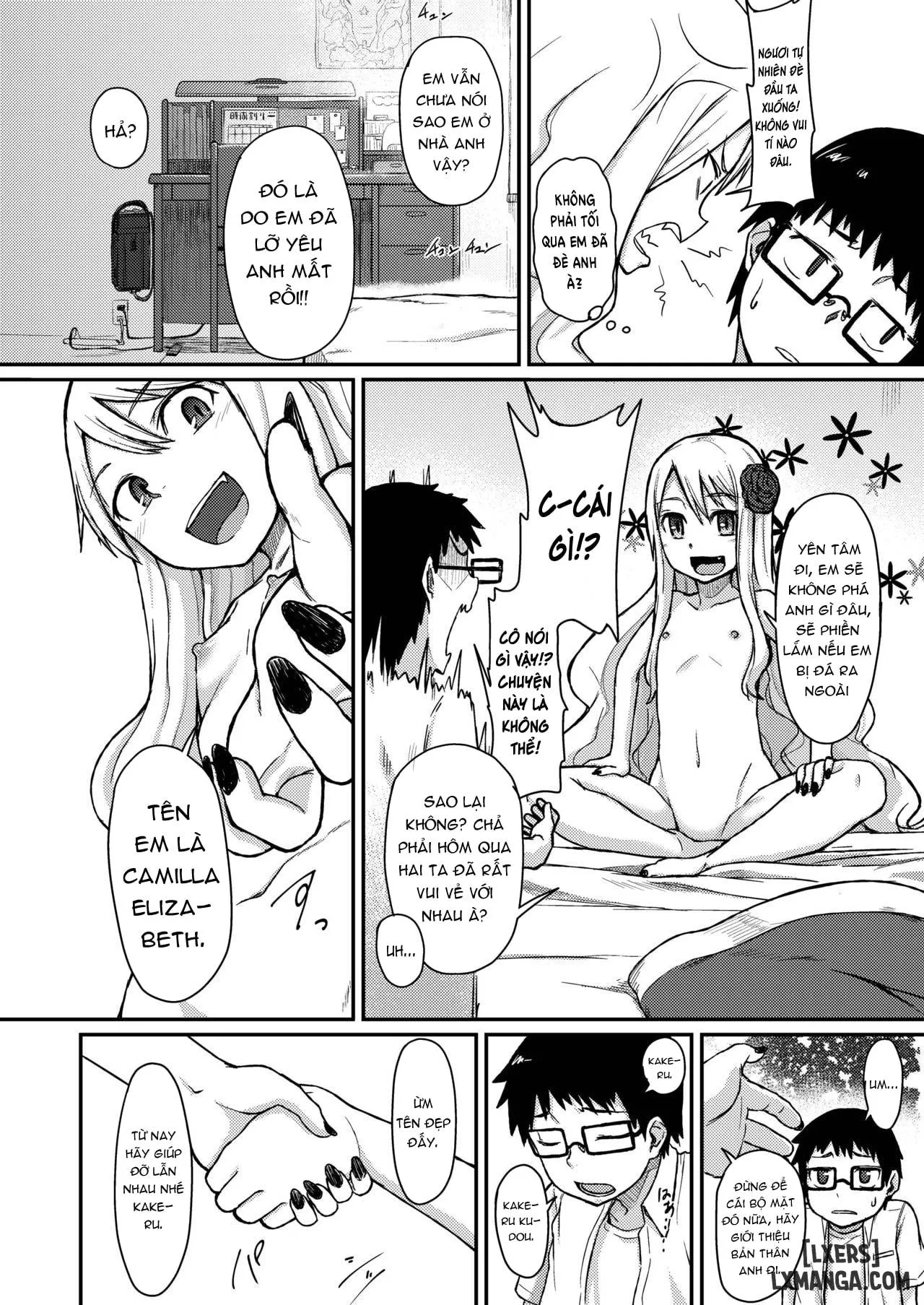 HentaiVN.net - Ảnh 24 - Đóa hoa hồng của Vampire - Chap 2