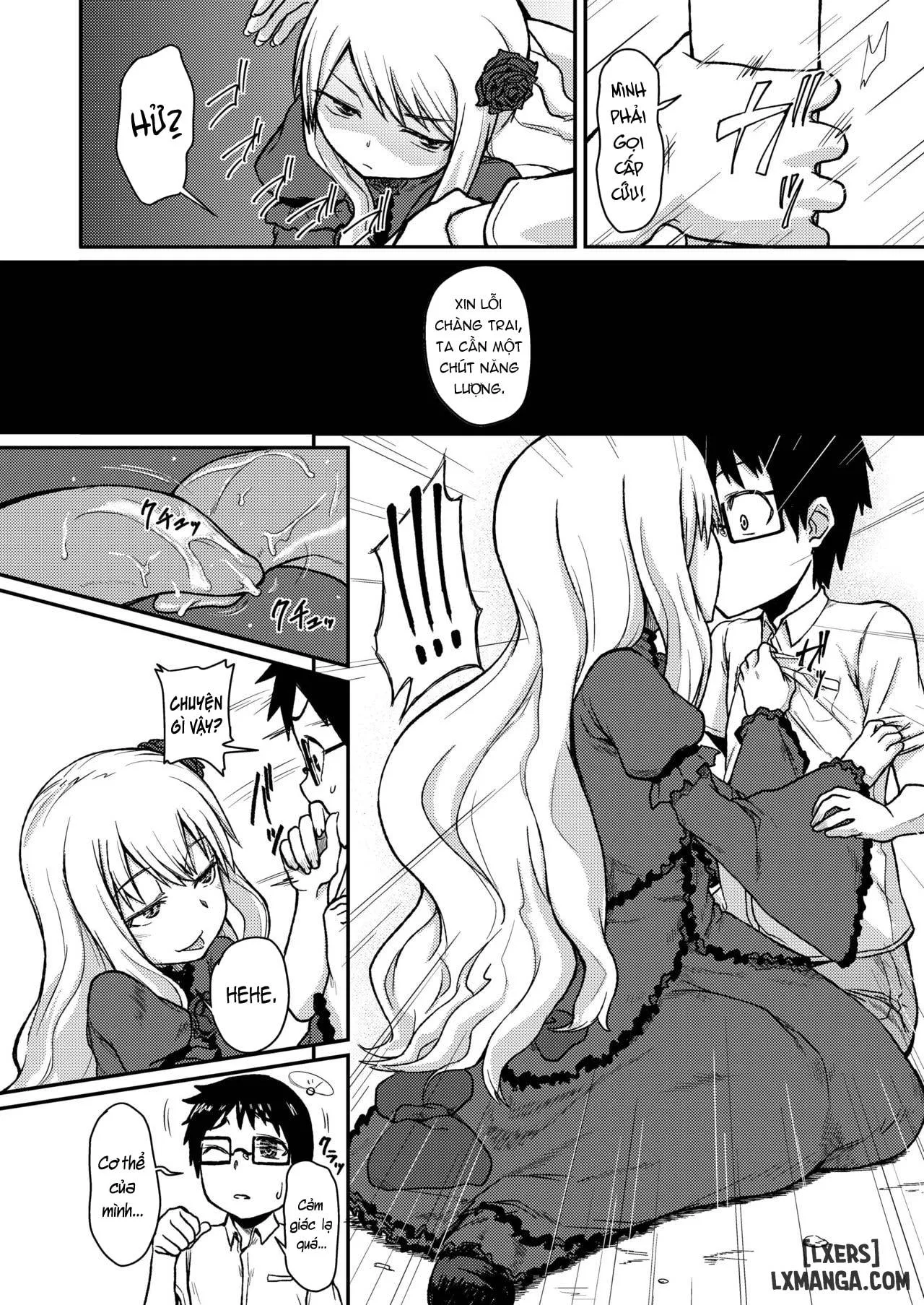 HentaiVN.net - Ảnh 6 - Đóa hoa hồng của Vampire - Chap 2