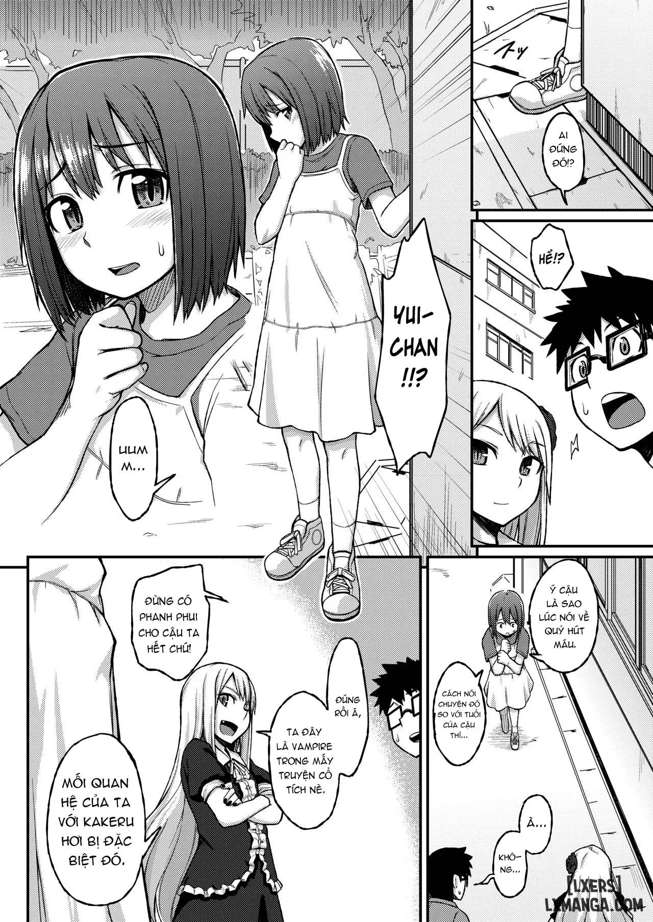 HentaiVN.net - Ảnh 11 - Đóa hoa hồng của Vampire - Chap 3