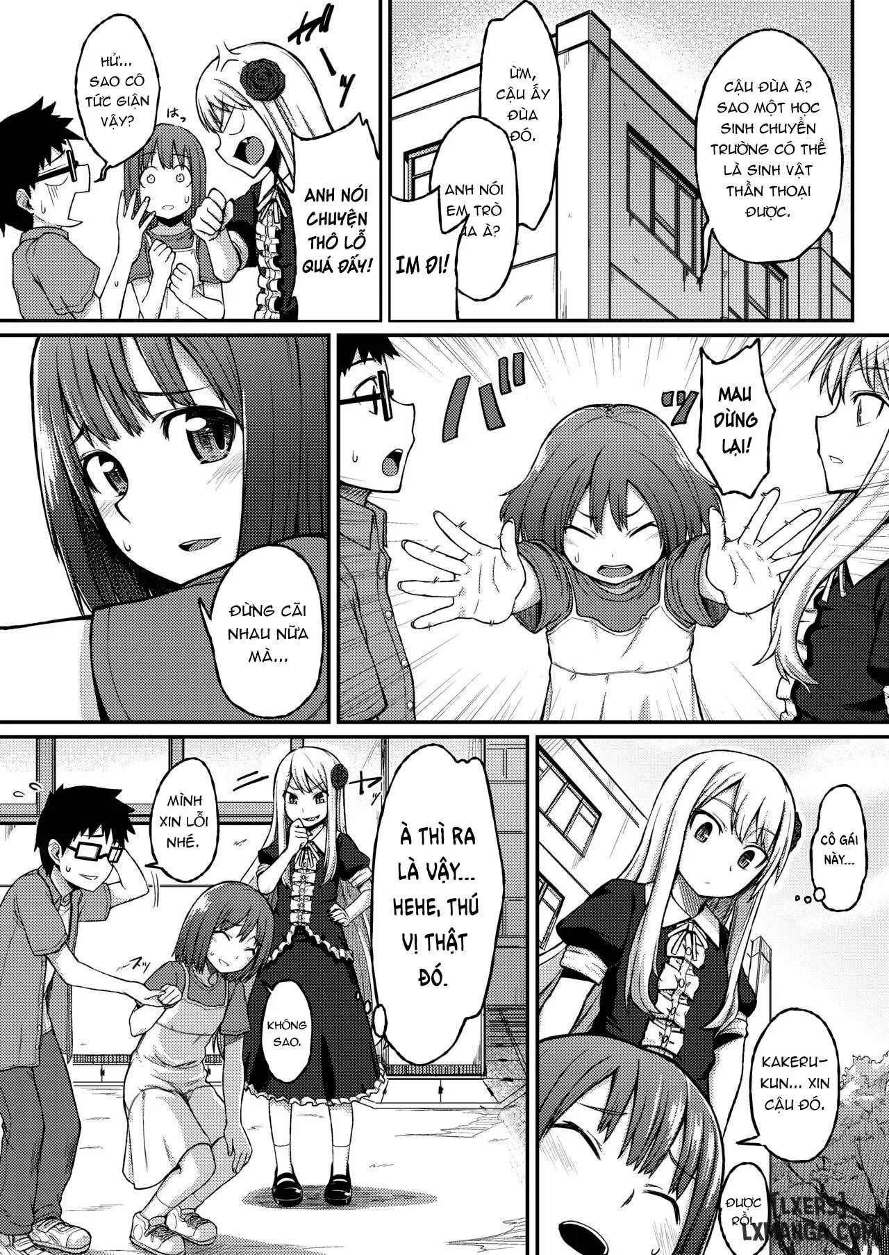 HentaiVN.net - Ảnh 12 - Đóa hoa hồng của Vampire - Chap 3