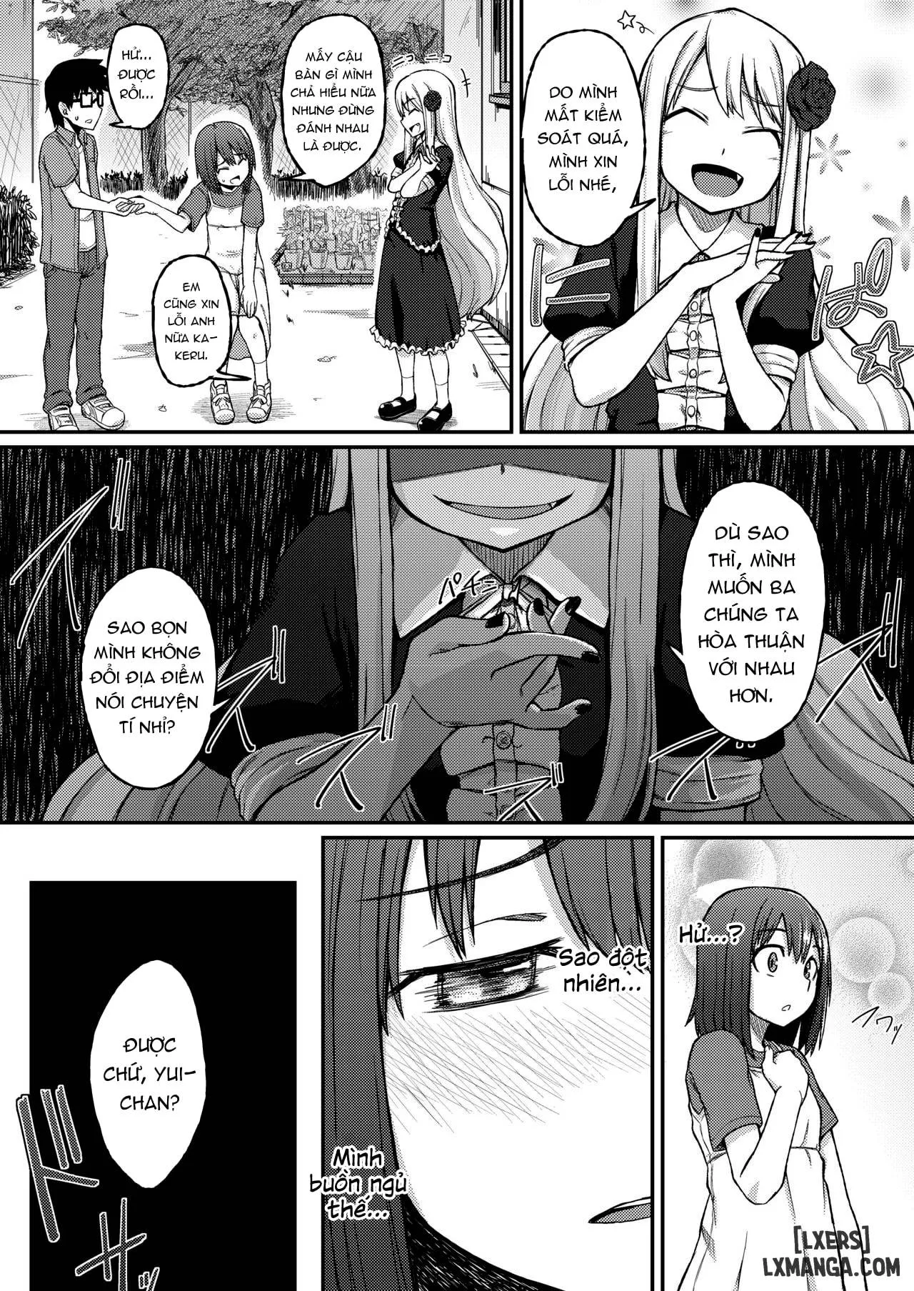 HentaiVN.net - Ảnh 13 - Đóa hoa hồng của Vampire - Chap 3