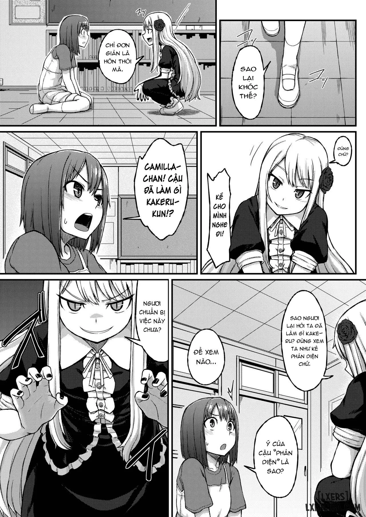 HentaiVN.net - Ảnh 16 - Đóa hoa hồng của Vampire - Chap 3