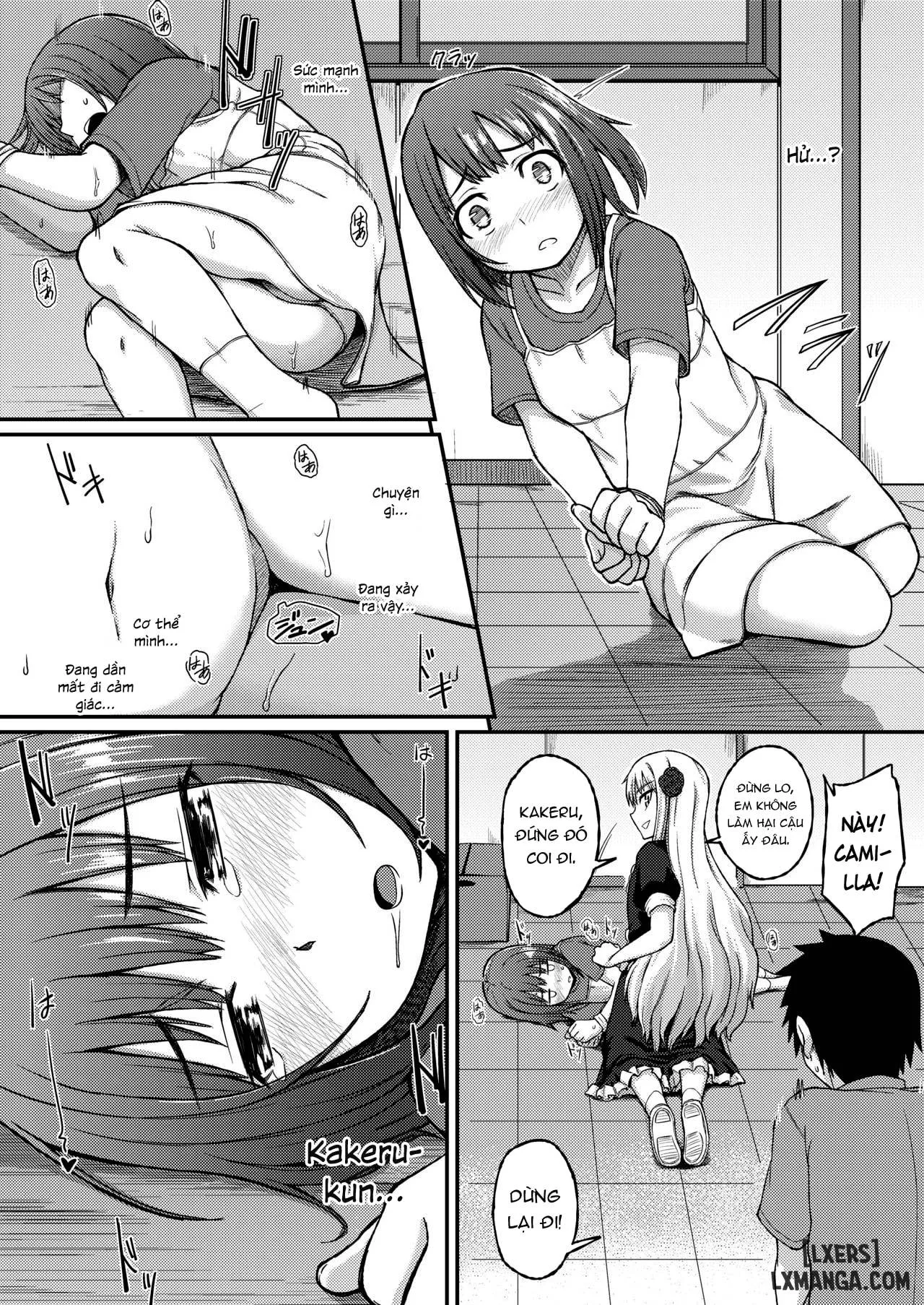 HentaiVN.net - Ảnh 18 - Đóa hoa hồng của Vampire - Chap 3