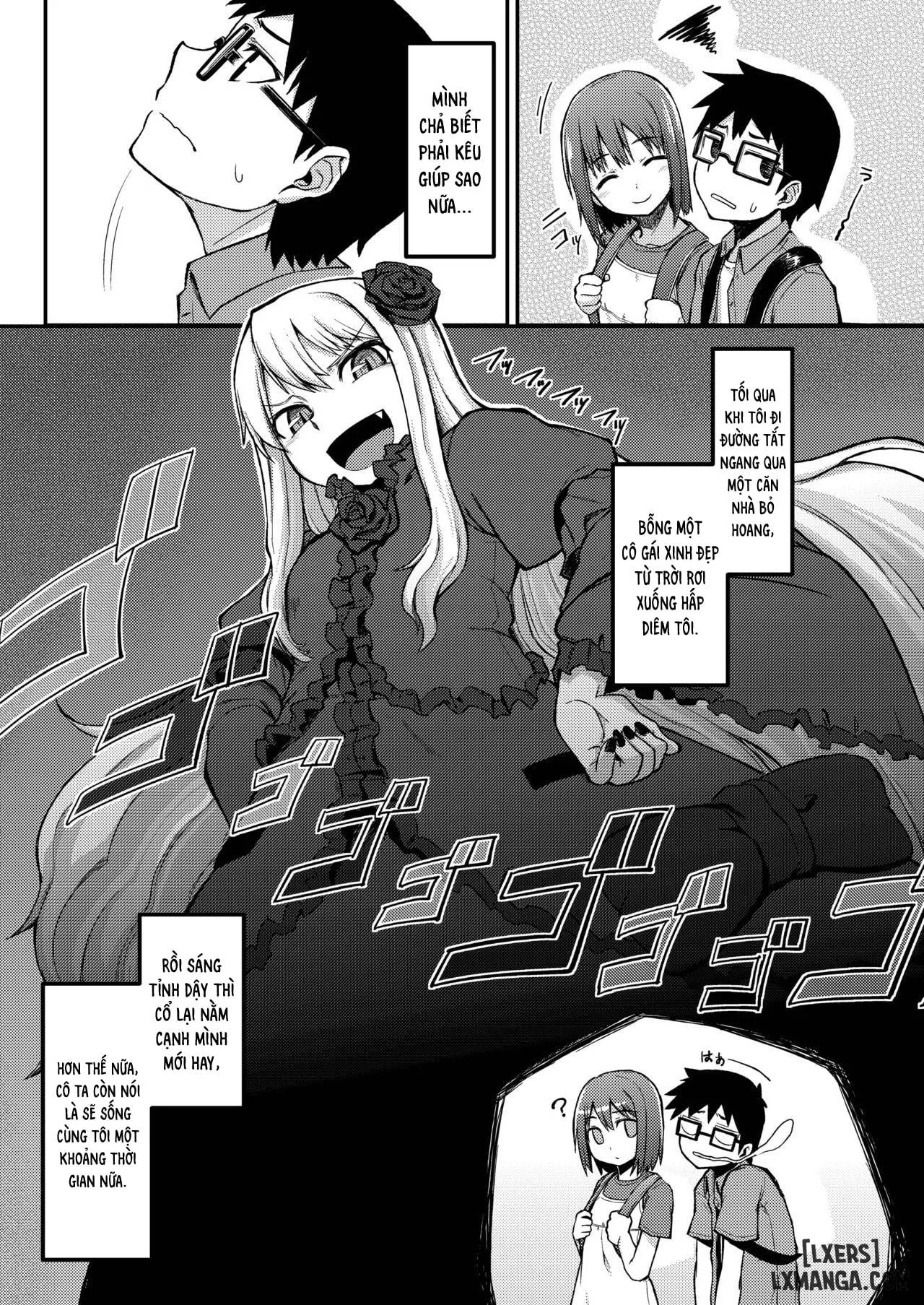 HentaiVN.net - Ảnh 4 - Đóa hoa hồng của Vampire - Chap 3