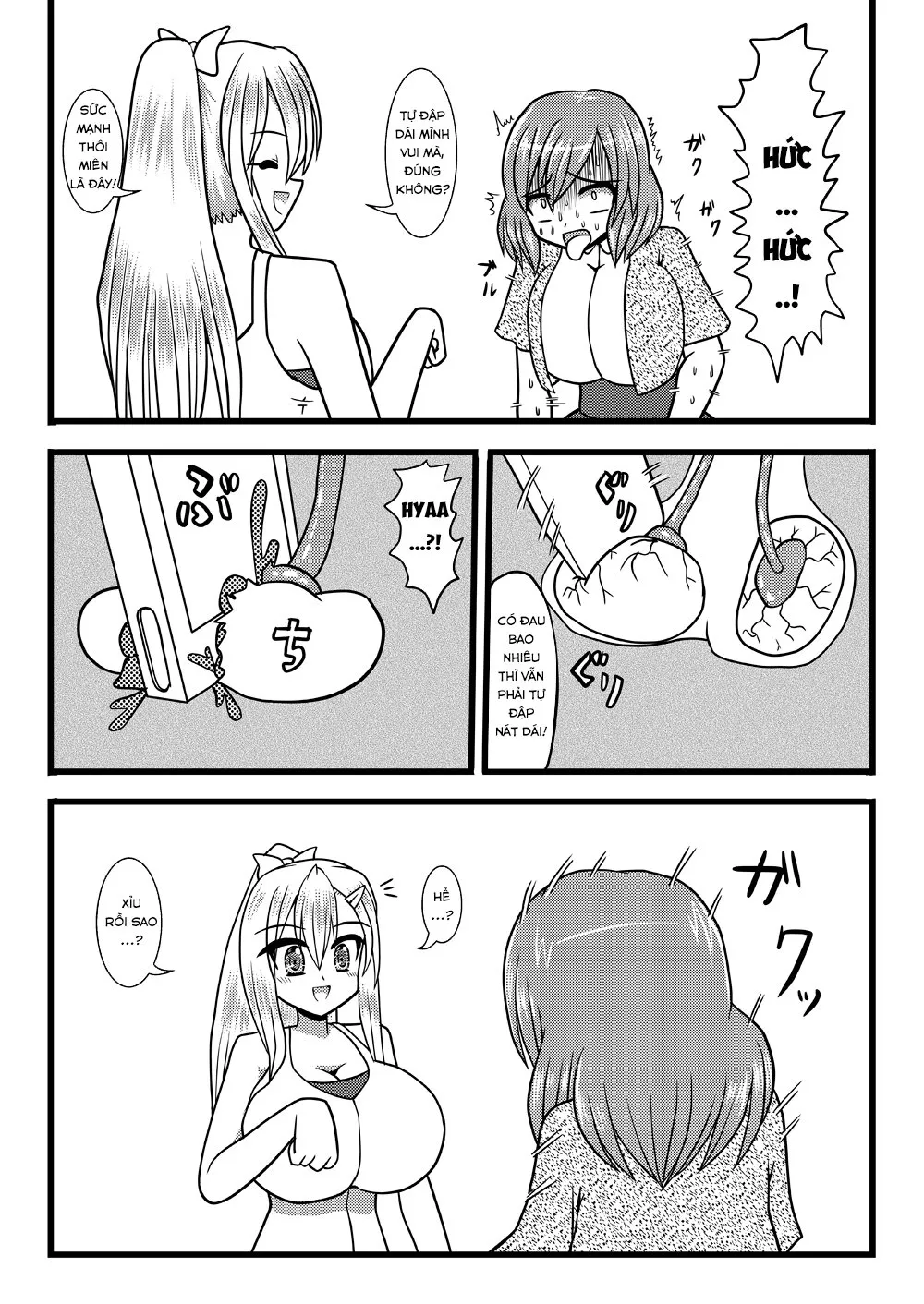 HentaiVN.net - Ảnh 5 - Hành Hạ Trứng Dái! [Nuts Eater 3] - Chap 1