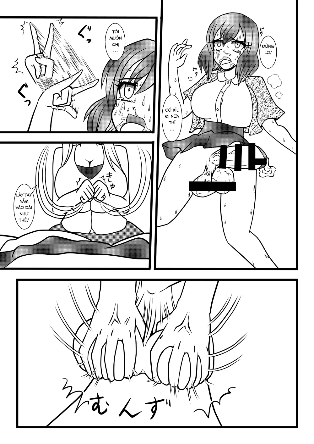HentaiVN.net - Ảnh 6 - Hành Hạ Trứng Dái! [Nuts Eater 3] - Chap 1