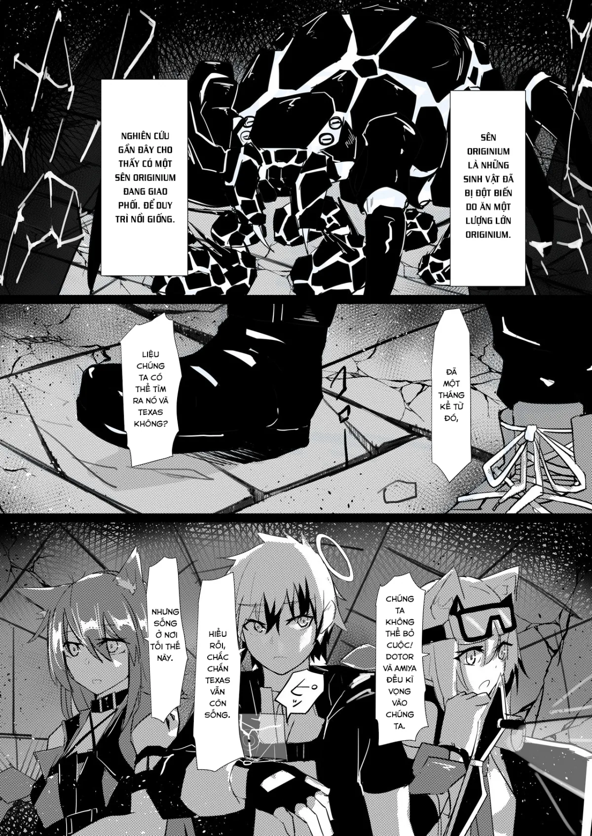 HentaiVN.net - Ảnh 16 - Không thành vấn đề gì cả khi đối thủ chỉ là sên Originium?! - Chap 1