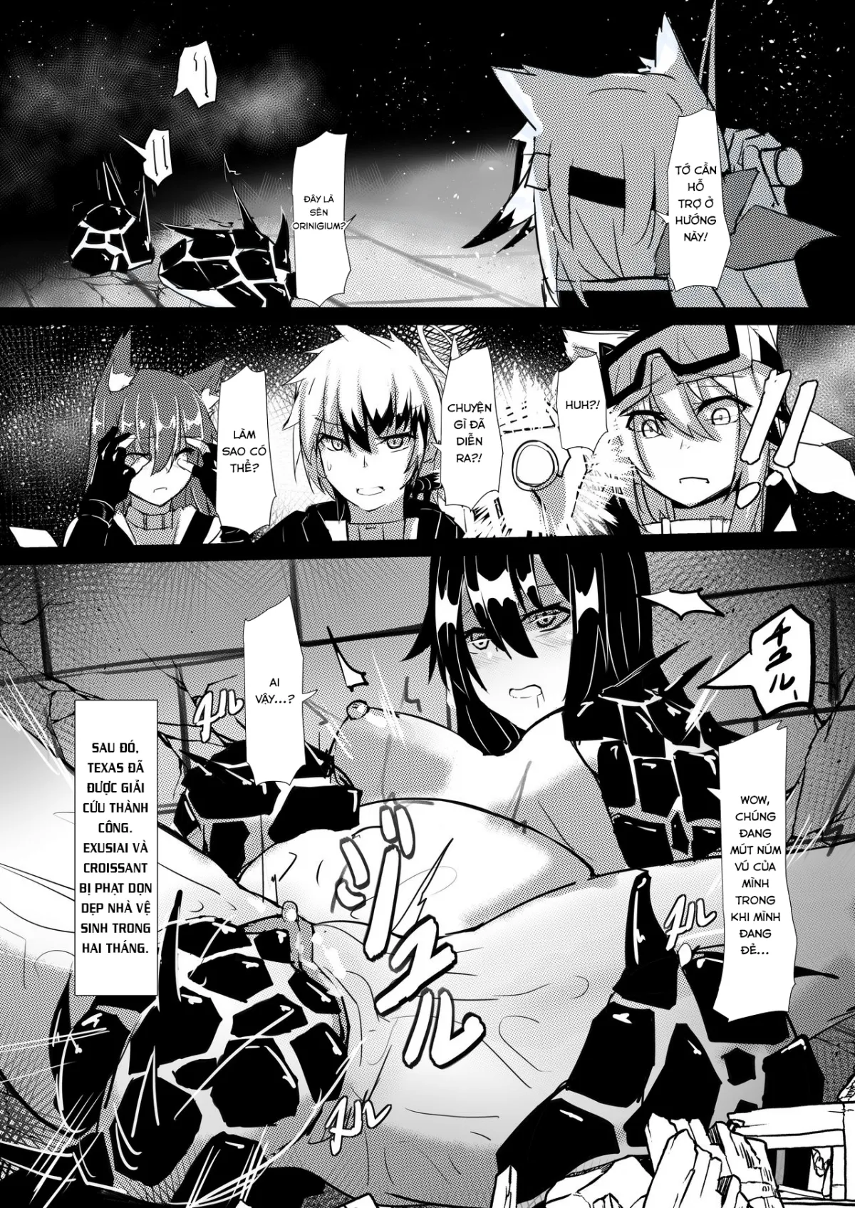 HentaiVN.net - Ảnh 17 - Không thành vấn đề gì cả khi đối thủ chỉ là sên Originium?! - Chap 1