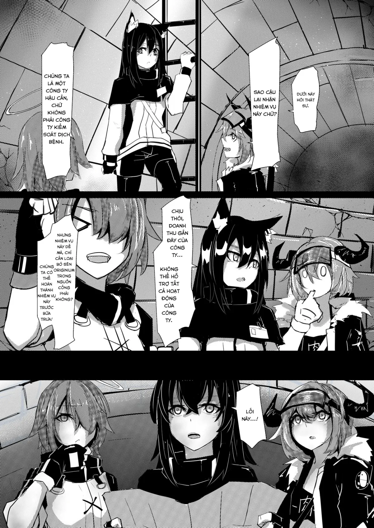 HentaiVN.net - Ảnh 4 - Không thành vấn đề gì cả khi đối thủ chỉ là sên Originium?! - Chap 1