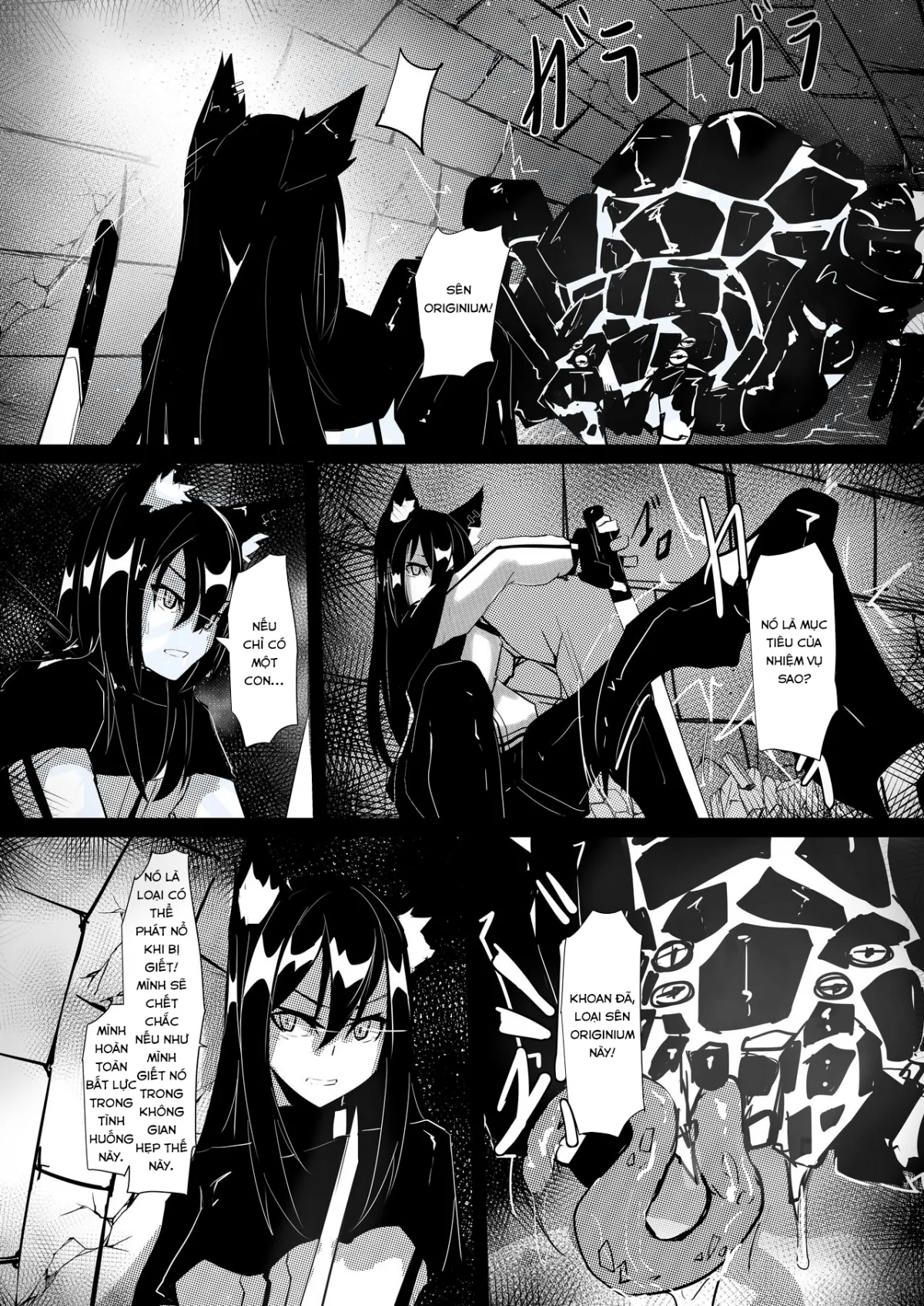 HentaiVN.net - Ảnh 8 - Không thành vấn đề gì cả khi đối thủ chỉ là sên Originium?! - Chap 1