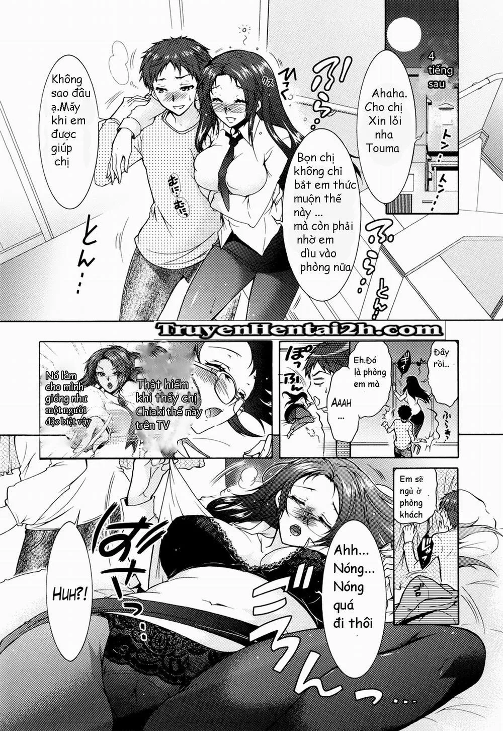 HentaiVN.net - Ảnh 12 - Sanshimai No Omocha - The Slave Of Three Sisters - Chap 1