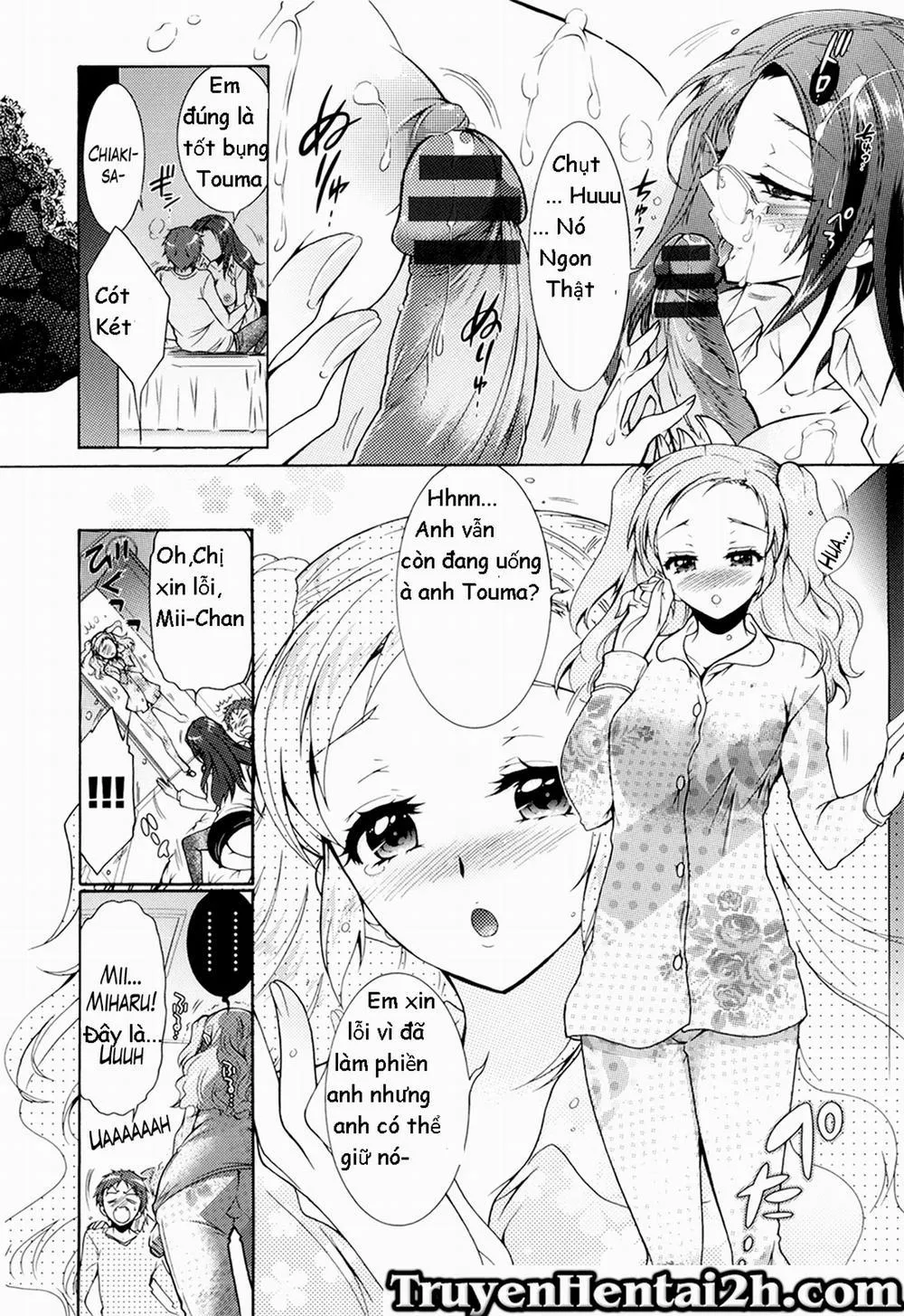 HentaiVN.net - Ảnh 17 - Sanshimai No Omocha - The Slave Of Three Sisters - Chap 1
