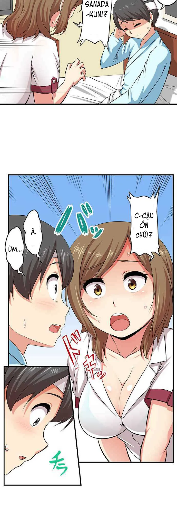 HentaiVN.net - Ảnh 10 - Cuộc sống tình dục trong bệnh viện của tôi. [Bokutoku! Nyuuin Seikatsu] - Chap 1