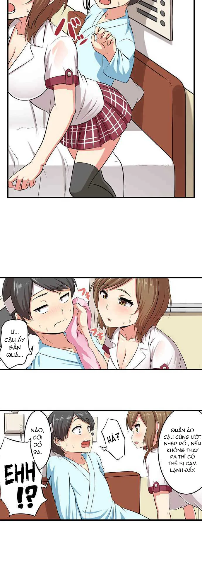 HentaiVN.net - Ảnh 12 - Cuộc sống tình dục trong bệnh viện của tôi. [Bokutoku! Nyuuin Seikatsu] - Chap 1