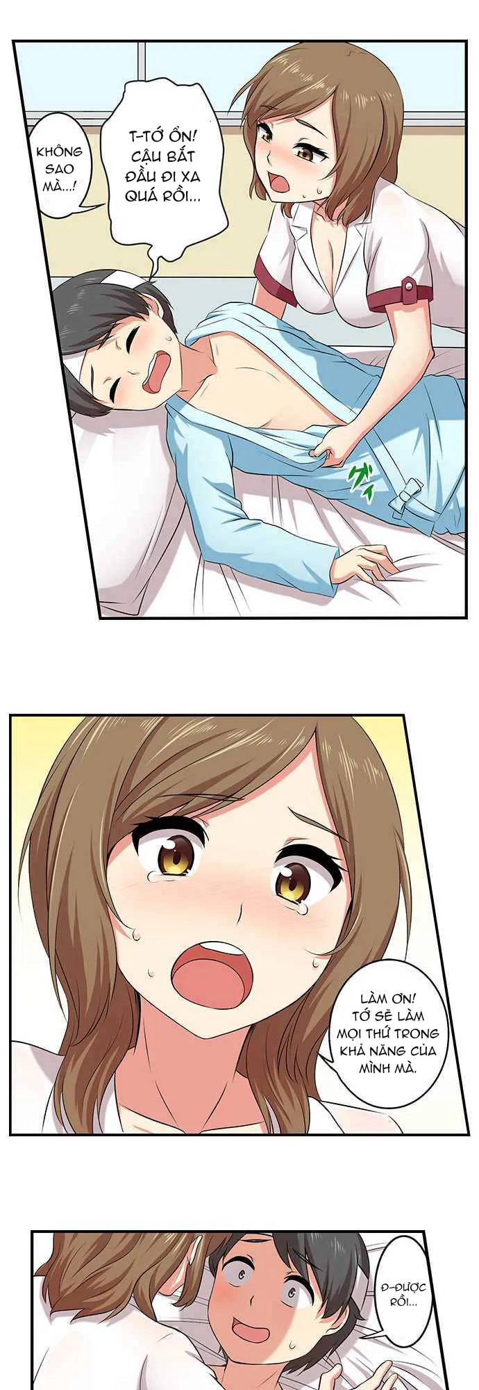 HentaiVN.net - Ảnh 13 - Cuộc sống tình dục trong bệnh viện của tôi. [Bokutoku! Nyuuin Seikatsu] - Chap 1