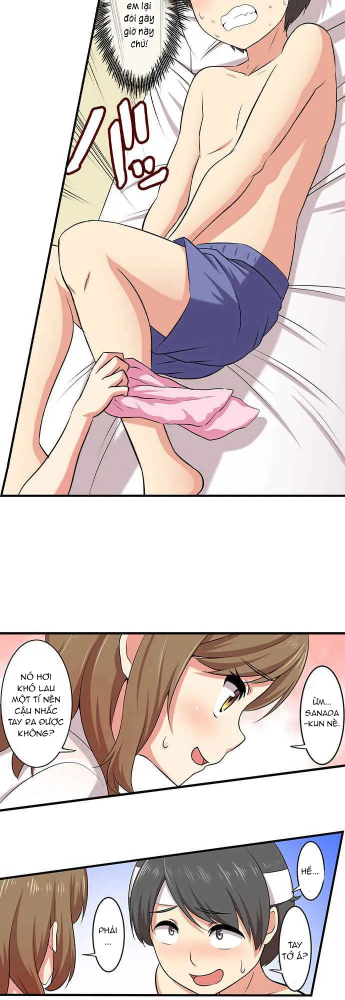 HentaiVN.net - Ảnh 20 - Cuộc sống tình dục trong bệnh viện của tôi. [Bokutoku! Nyuuin Seikatsu] - Chap 1