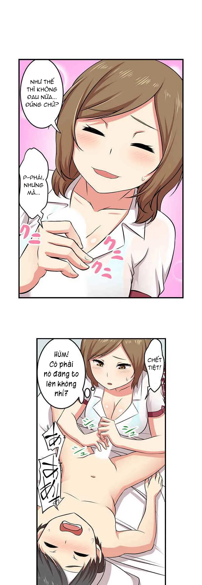 HentaiVN.net - Ảnh 11 - Cuộc sống tình dục trong bệnh viện của tôi. [Bokutoku! Nyuuin Seikatsu] - Chap 2