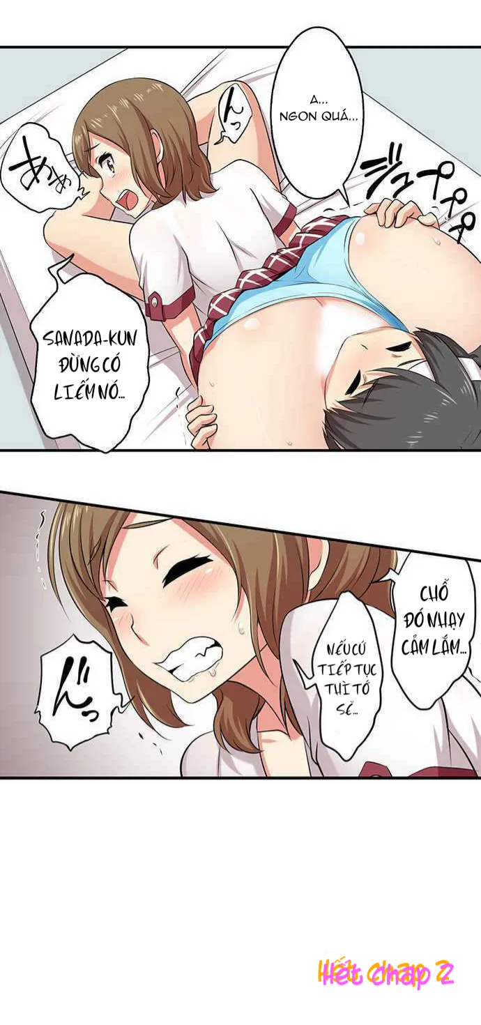 HentaiVN.net - Ảnh 24 - Cuộc sống tình dục trong bệnh viện của tôi. [Bokutoku! Nyuuin Seikatsu] - Chap 2