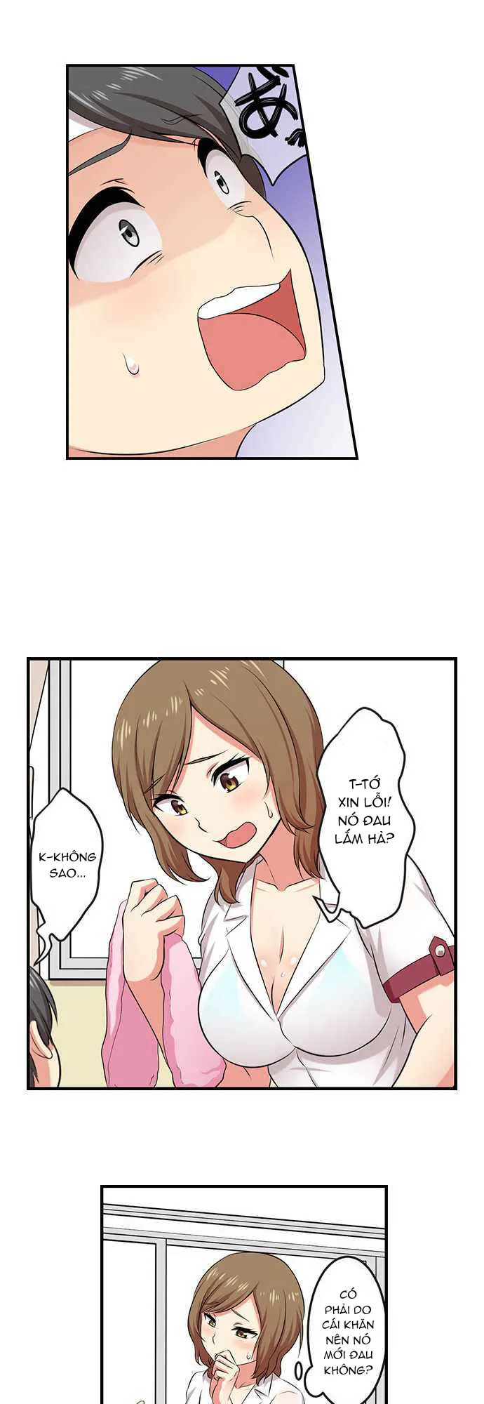 HentaiVN.net - Ảnh 9 - Cuộc sống tình dục trong bệnh viện của tôi. [Bokutoku! Nyuuin Seikatsu] - Chap 2