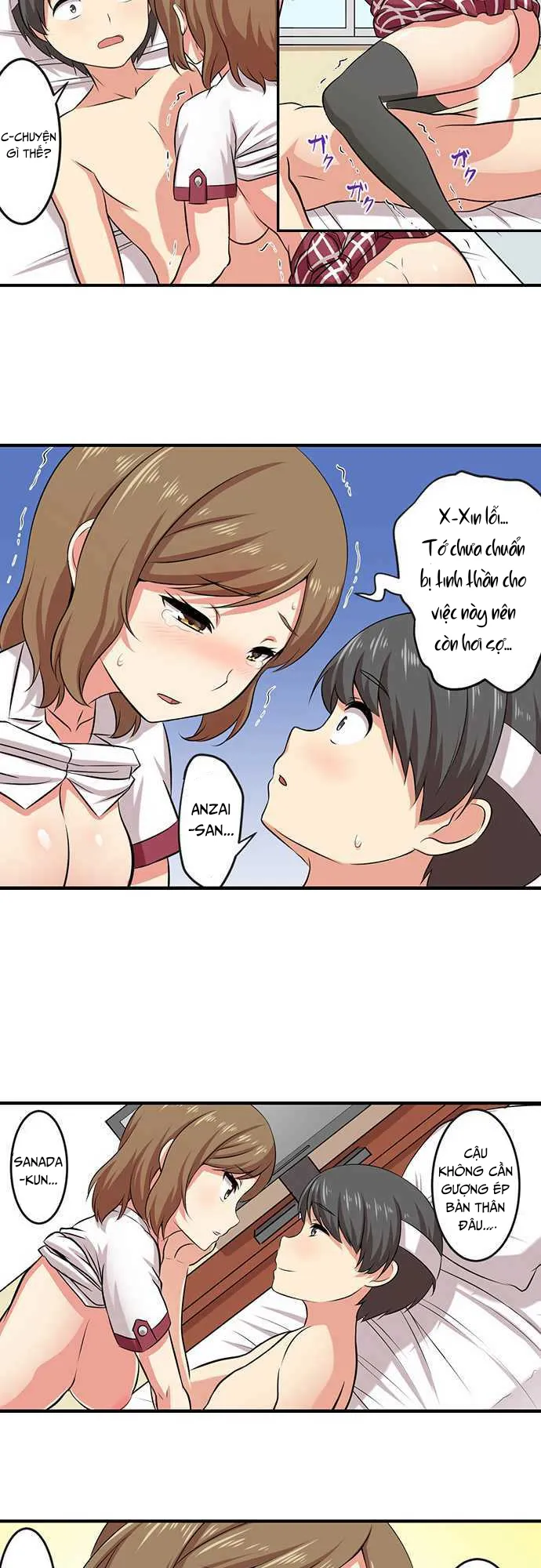 HentaiVN.net - Ảnh 13 - Cuộc sống tình dục trong bệnh viện của tôi. [Bokutoku! Nyuuin Seikatsu] - Chap 3