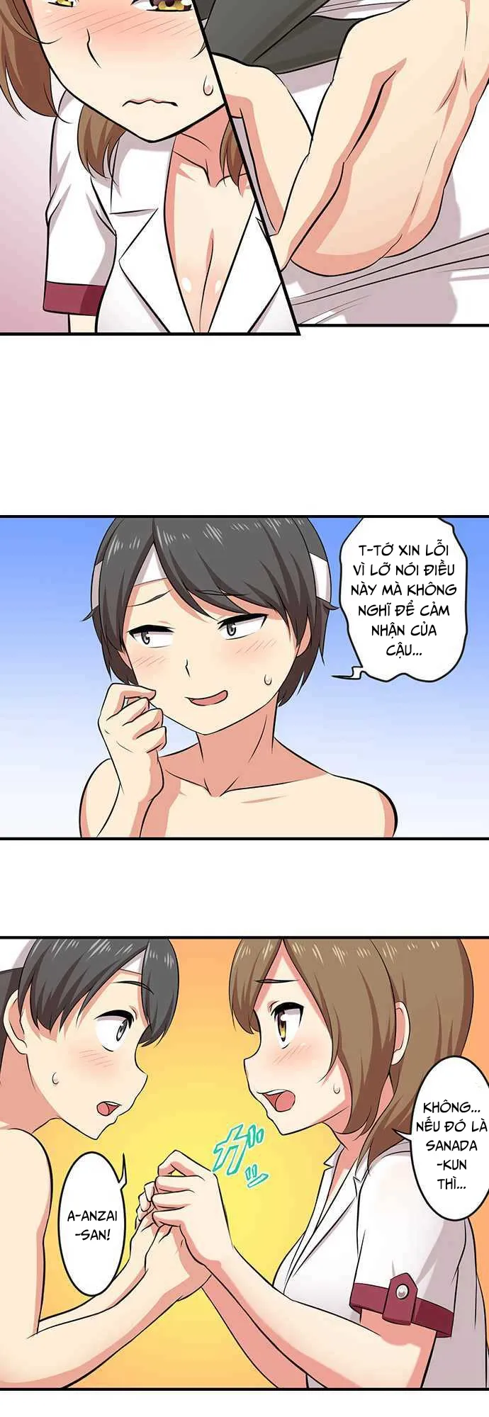 HentaiVN.net - Ảnh 4 - Cuộc sống tình dục trong bệnh viện của tôi. [Bokutoku! Nyuuin Seikatsu] - Chap 3