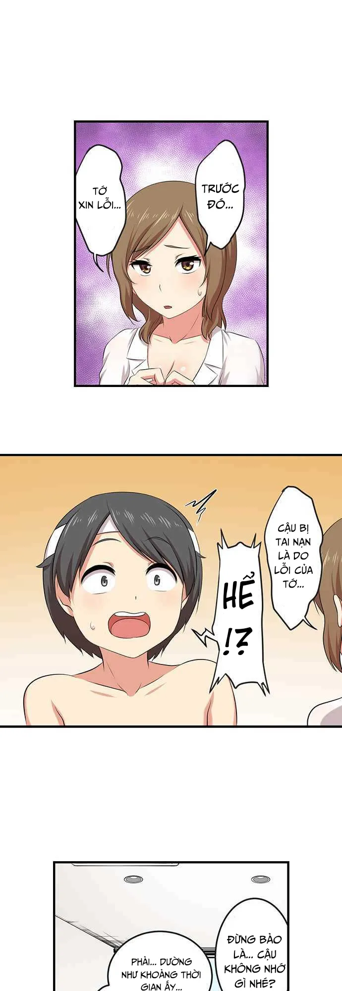HentaiVN.net - Ảnh 5 - Cuộc sống tình dục trong bệnh viện của tôi. [Bokutoku! Nyuuin Seikatsu] - Chap 3