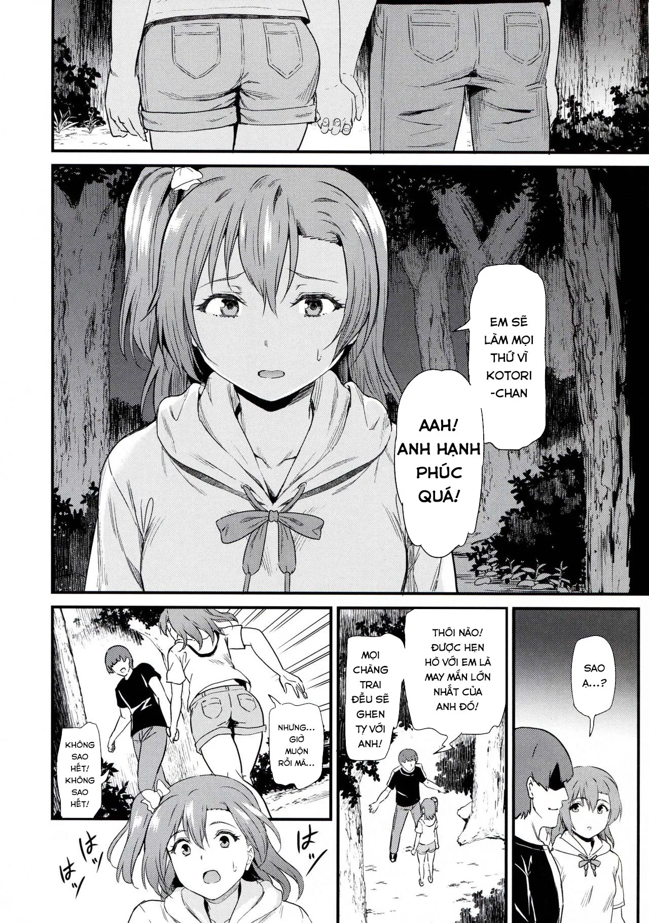 HentaiVN.net - Ảnh 24 - Joshidaisei Kosaka Honoka no YariCir Jikenbo (Love Live!) [College Girl Honoka Kousaka’s Hookup Club Case Files (Love Live!)] - Chap 1