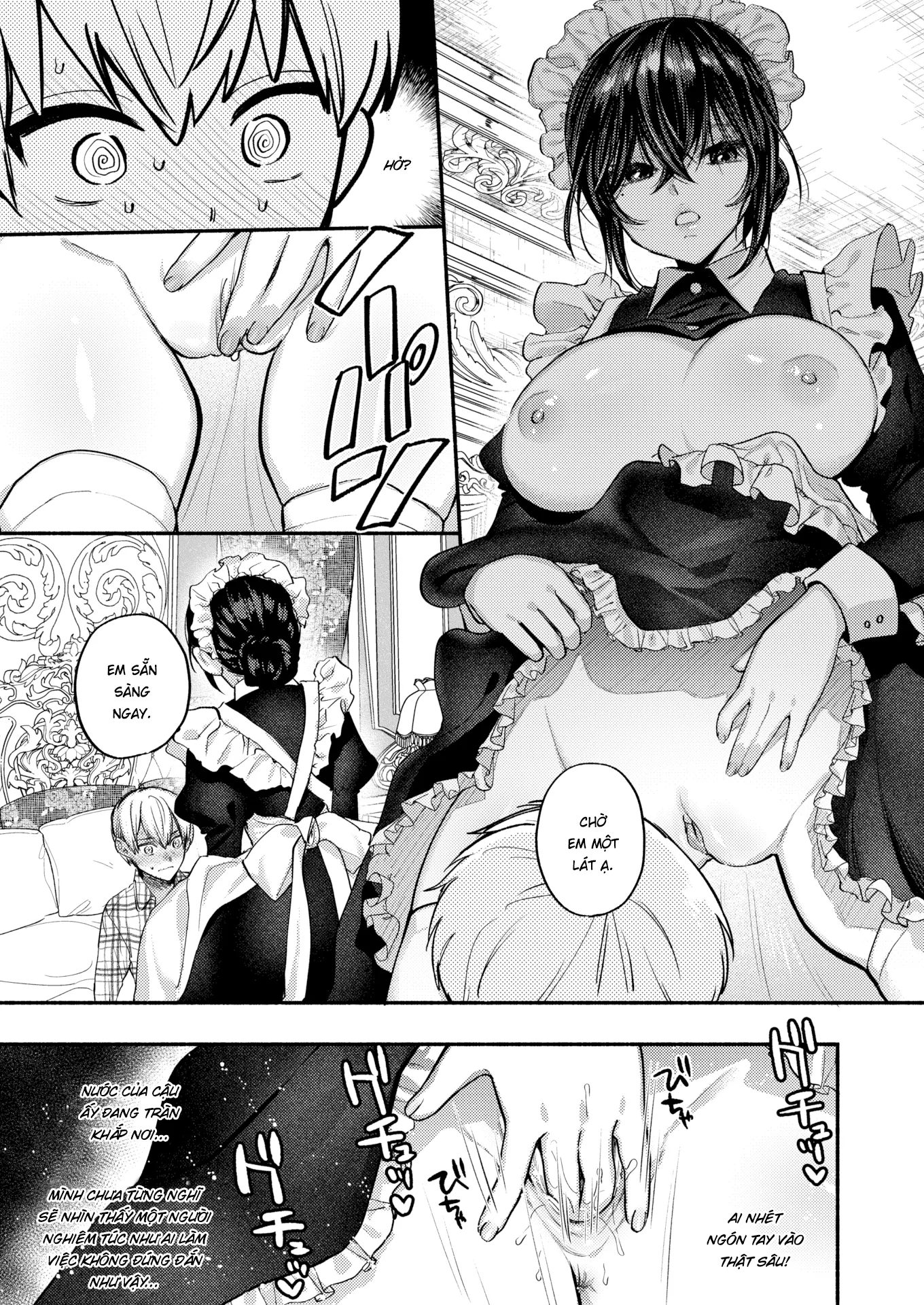 HentaiVN.net - Ảnh 8 - Tình Yêu Là Thứ Không Nhìn Thấy Được - Chap 1