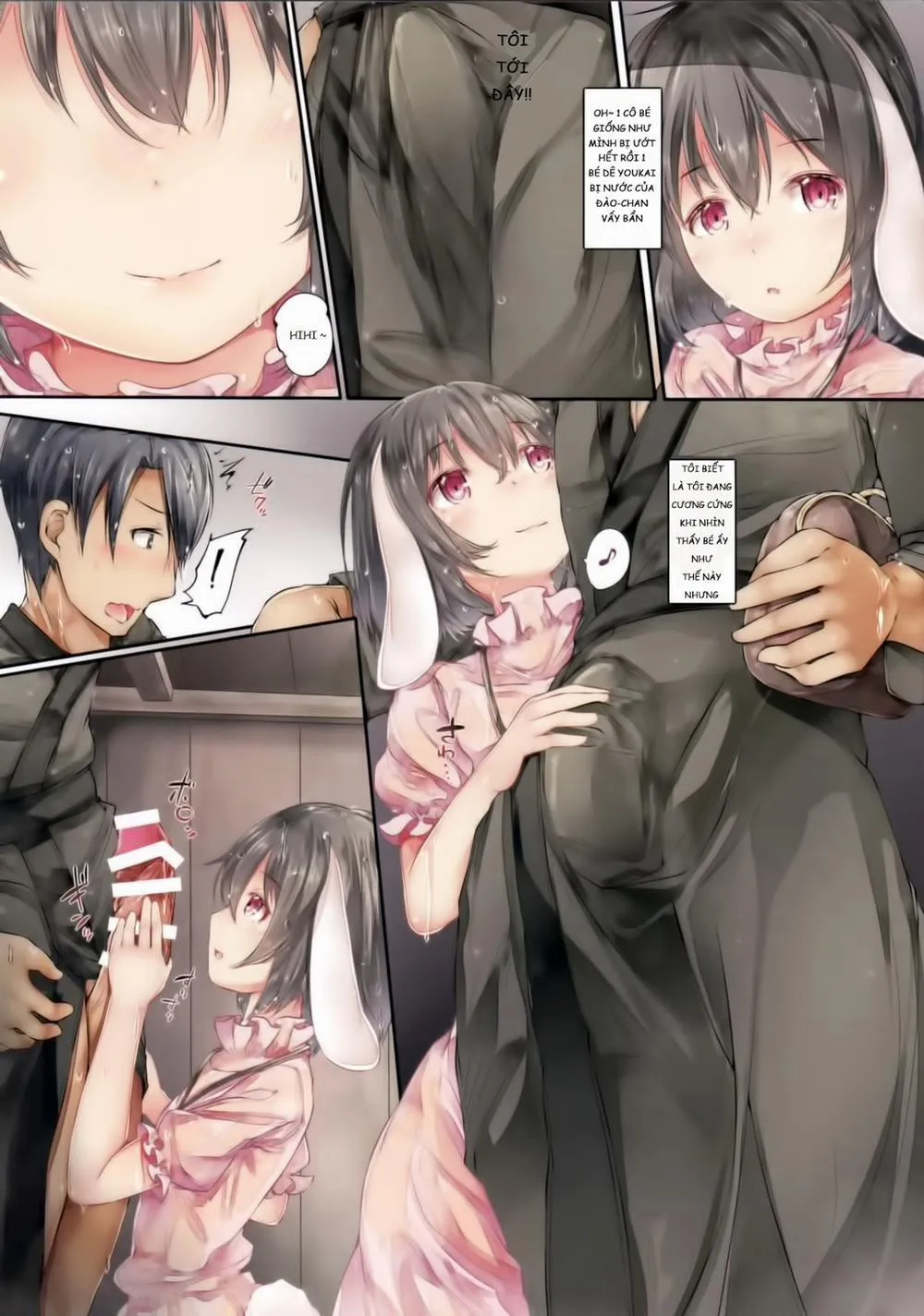 HentaiVN.net - Ảnh 4 - Nuresuke Tewi-chan to Tooriame no Jouji (Touhou) - Chap 1