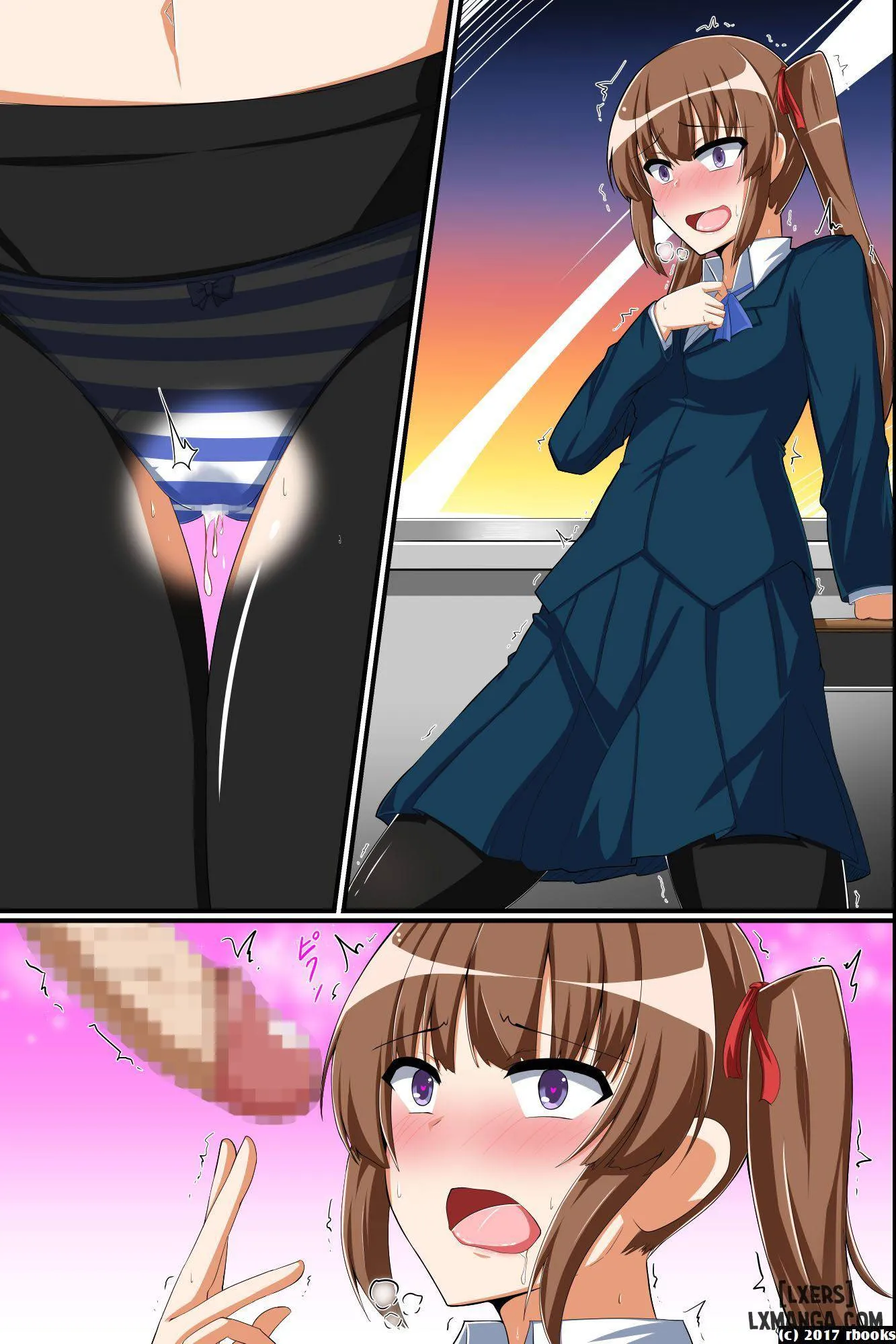 HentaiVN.net - Ảnh 21 - Seitokaichou Bitch-ka Keikaku - Chap 1