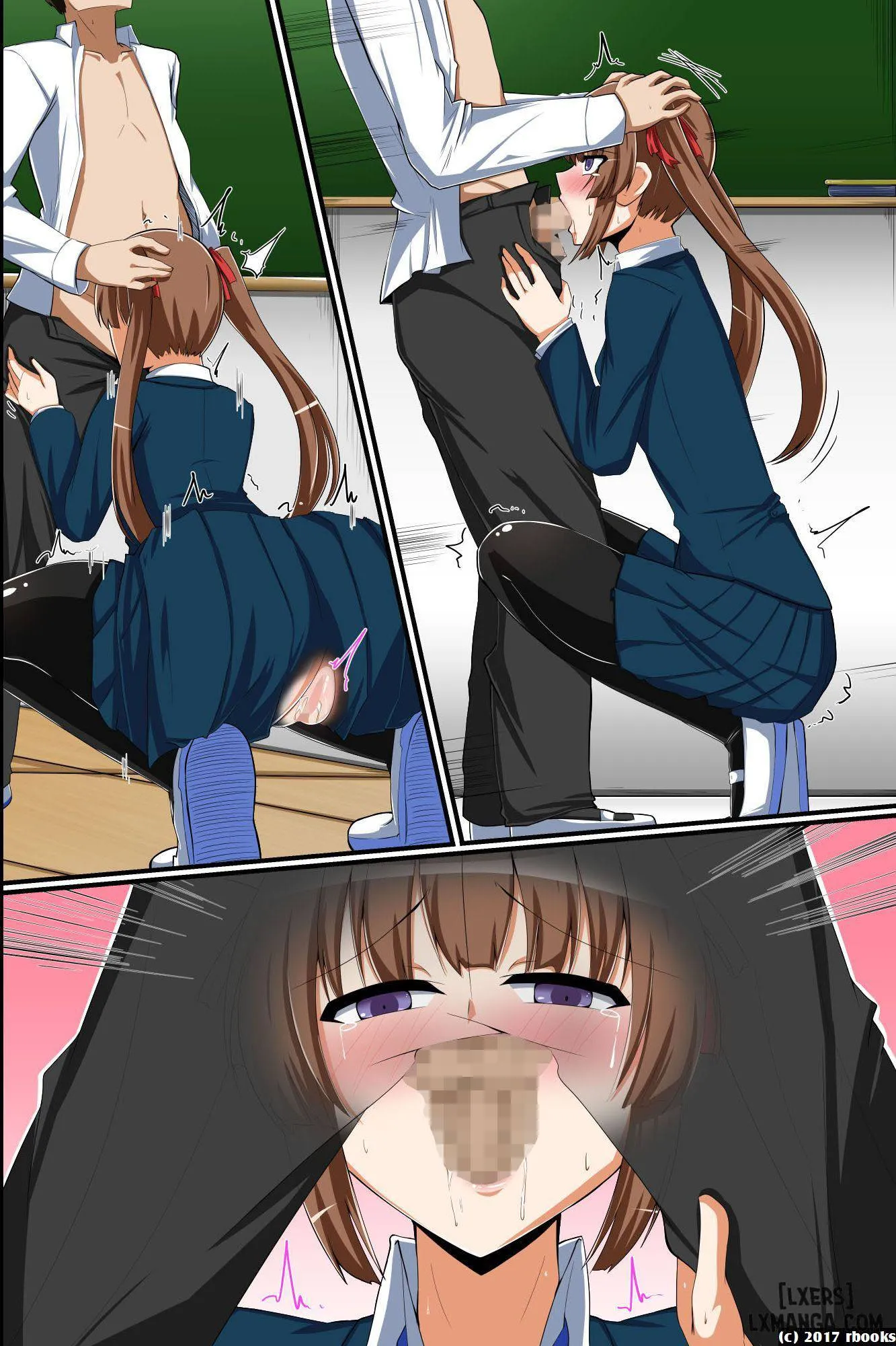 HentaiVN.net - Ảnh 22 - Seitokaichou Bitch-ka Keikaku - Chap 1