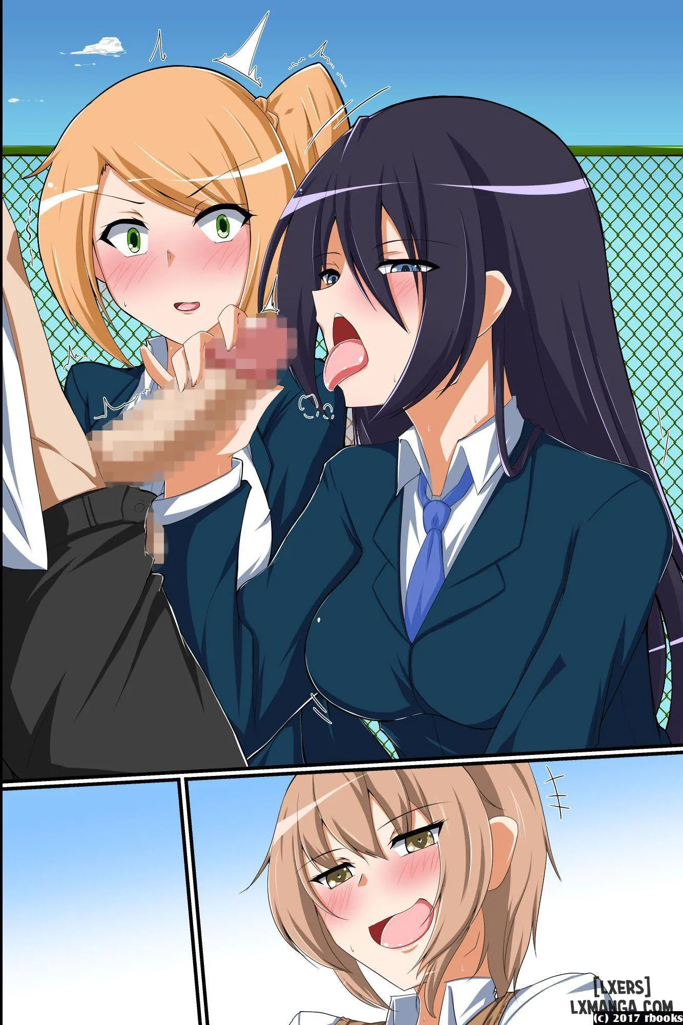 HentaiVN.net - Ảnh 6 - Seitokaichou Bitch-ka Keikaku - Chap 1