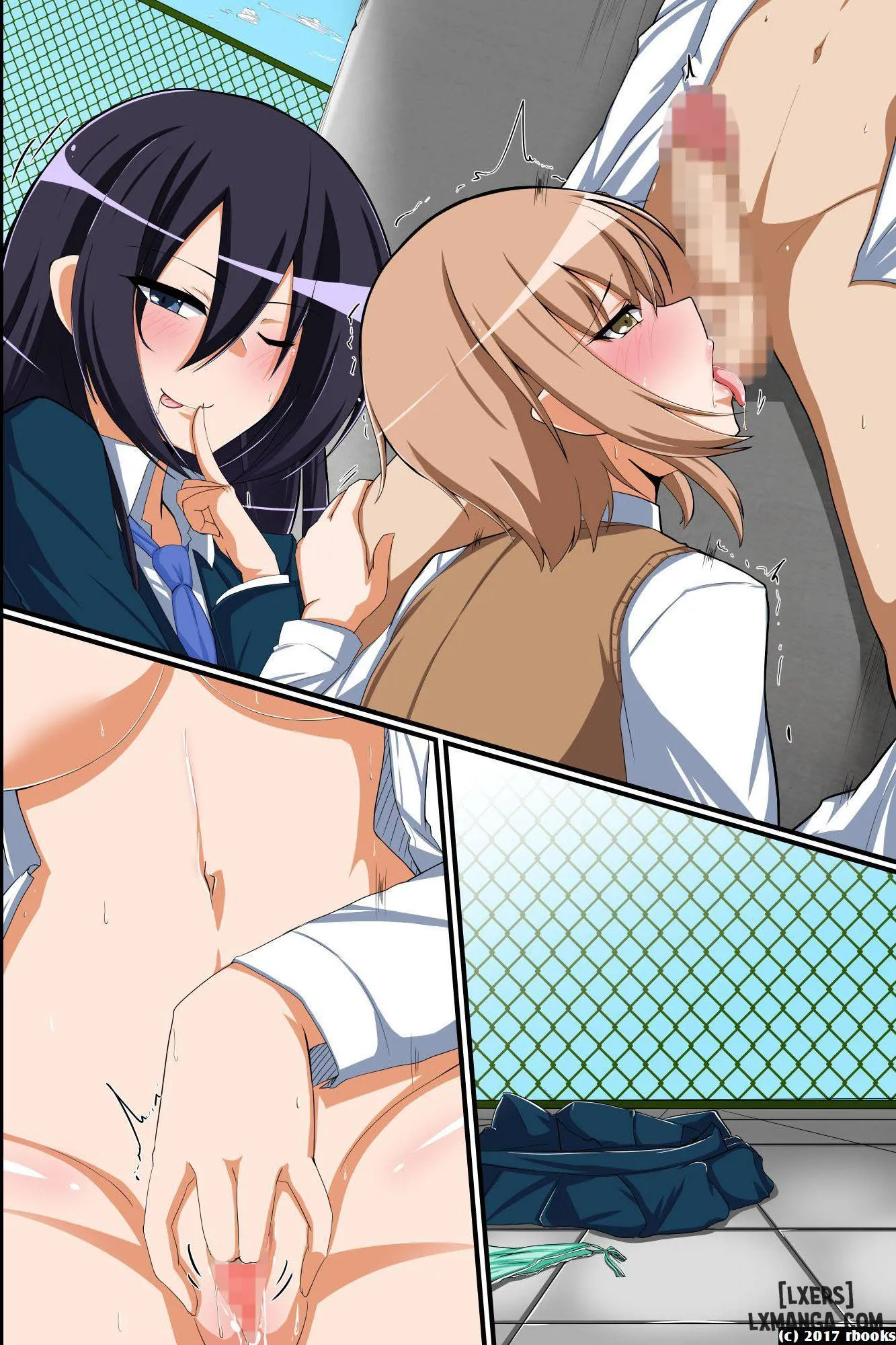 HentaiVN.net - Ảnh 8 - Seitokaichou Bitch-ka Keikaku - Chap 1