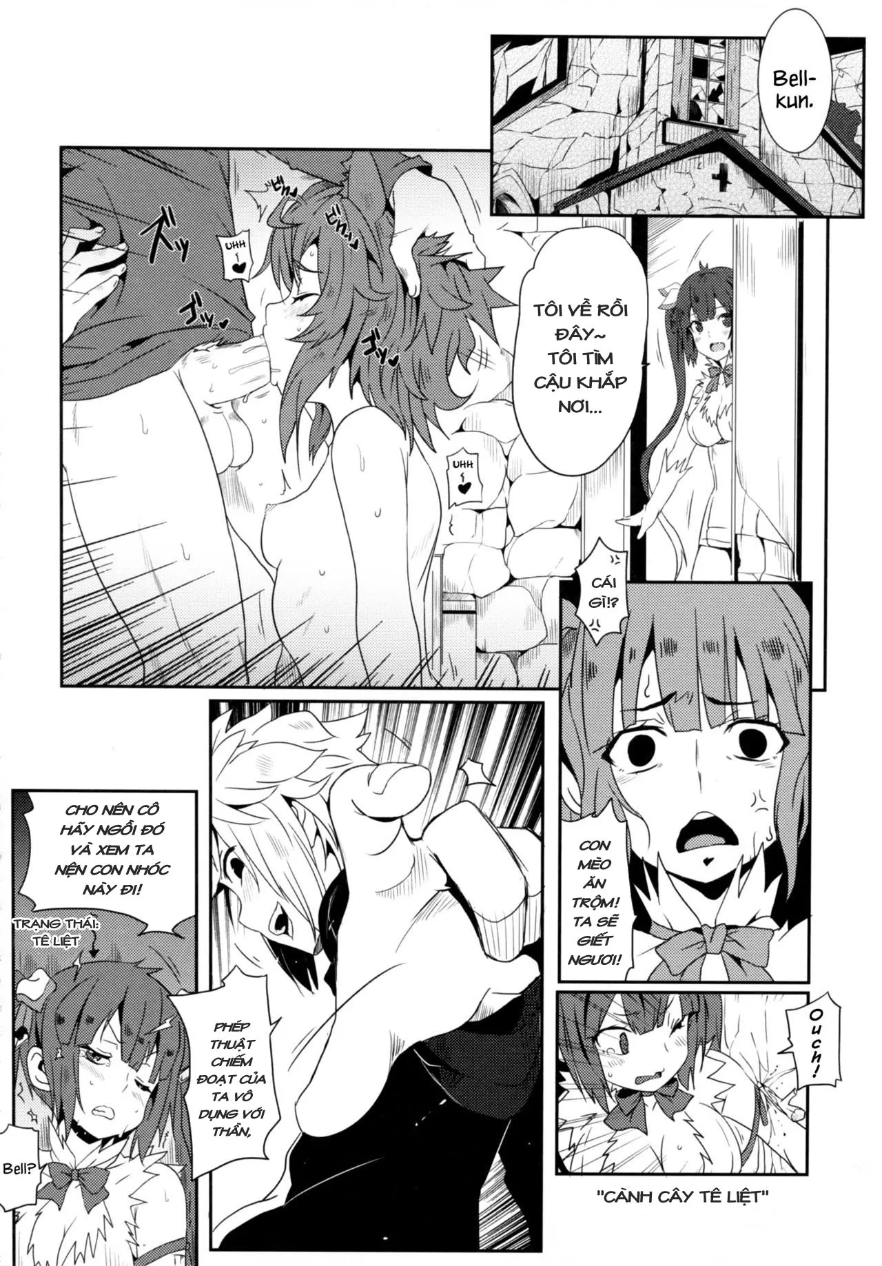 HentaiVN.net - Ảnh 16 - What Should I Do When the Dungeon is Under Maintenance? (Dungeon Ni Deai O Motomeru No Wa Machigatteiru Darou Ka) - Chap 1